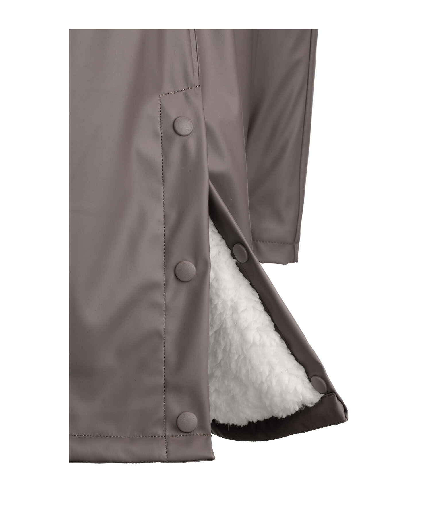 Teddy Fleece Hooded Rain Jacket Stella II