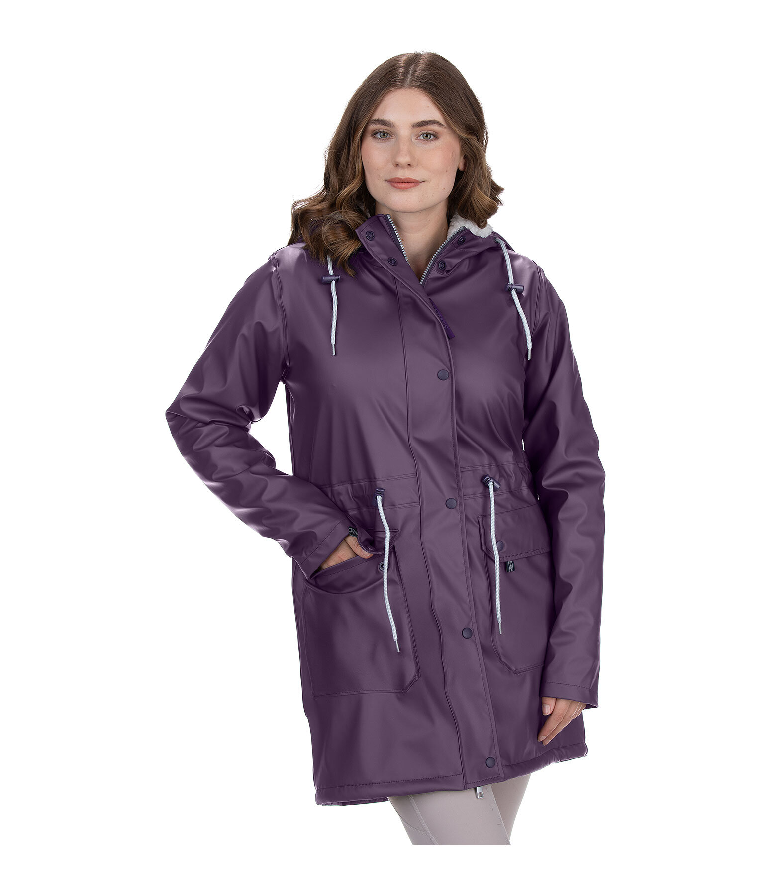 Teddy Fleece Hooded Rain Jacket Stella II