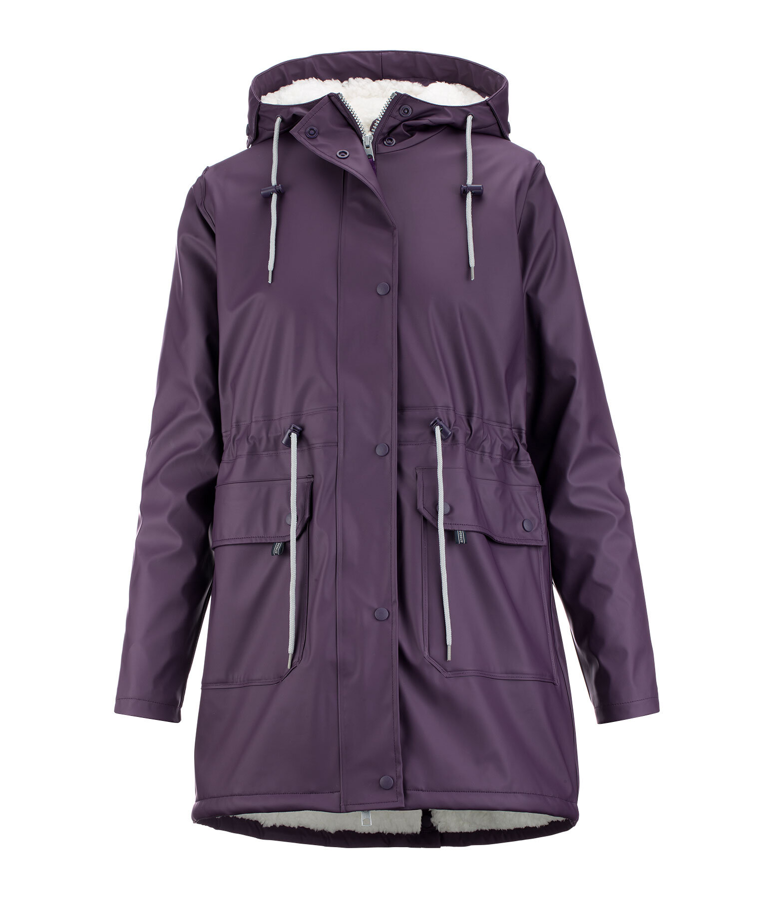 Teddy Fleece Hooded Rain Jacket Stella II