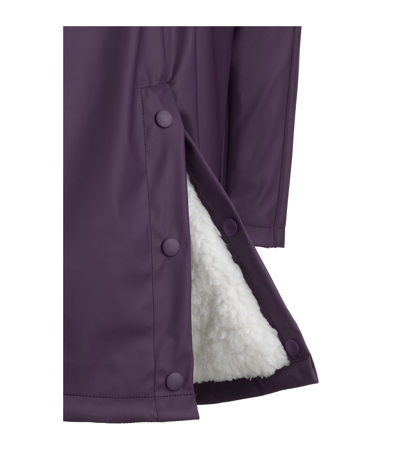 Teddy Fleece Hooded Rain Jacket Stella II