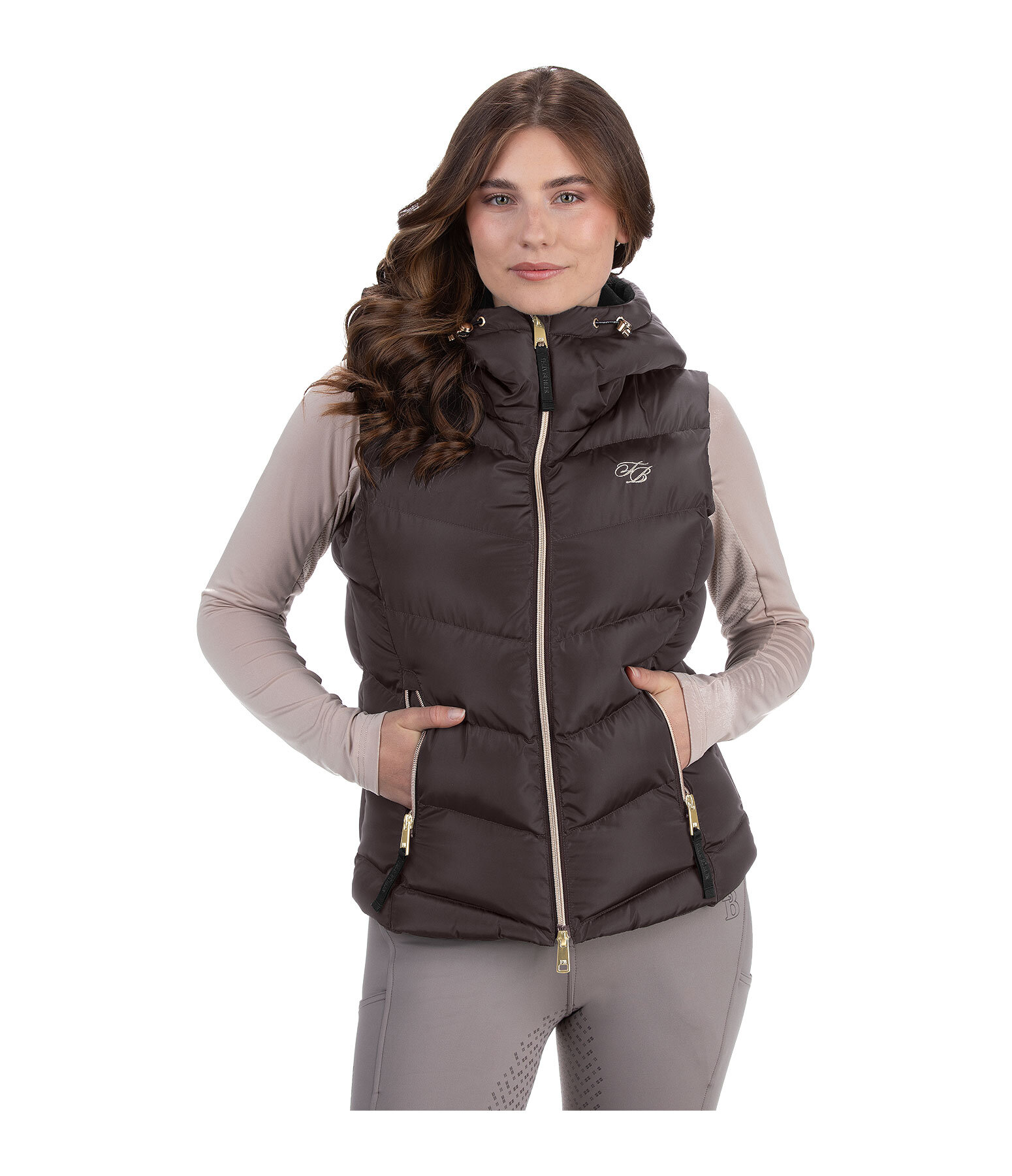 Hooded Riding Gilet Lena