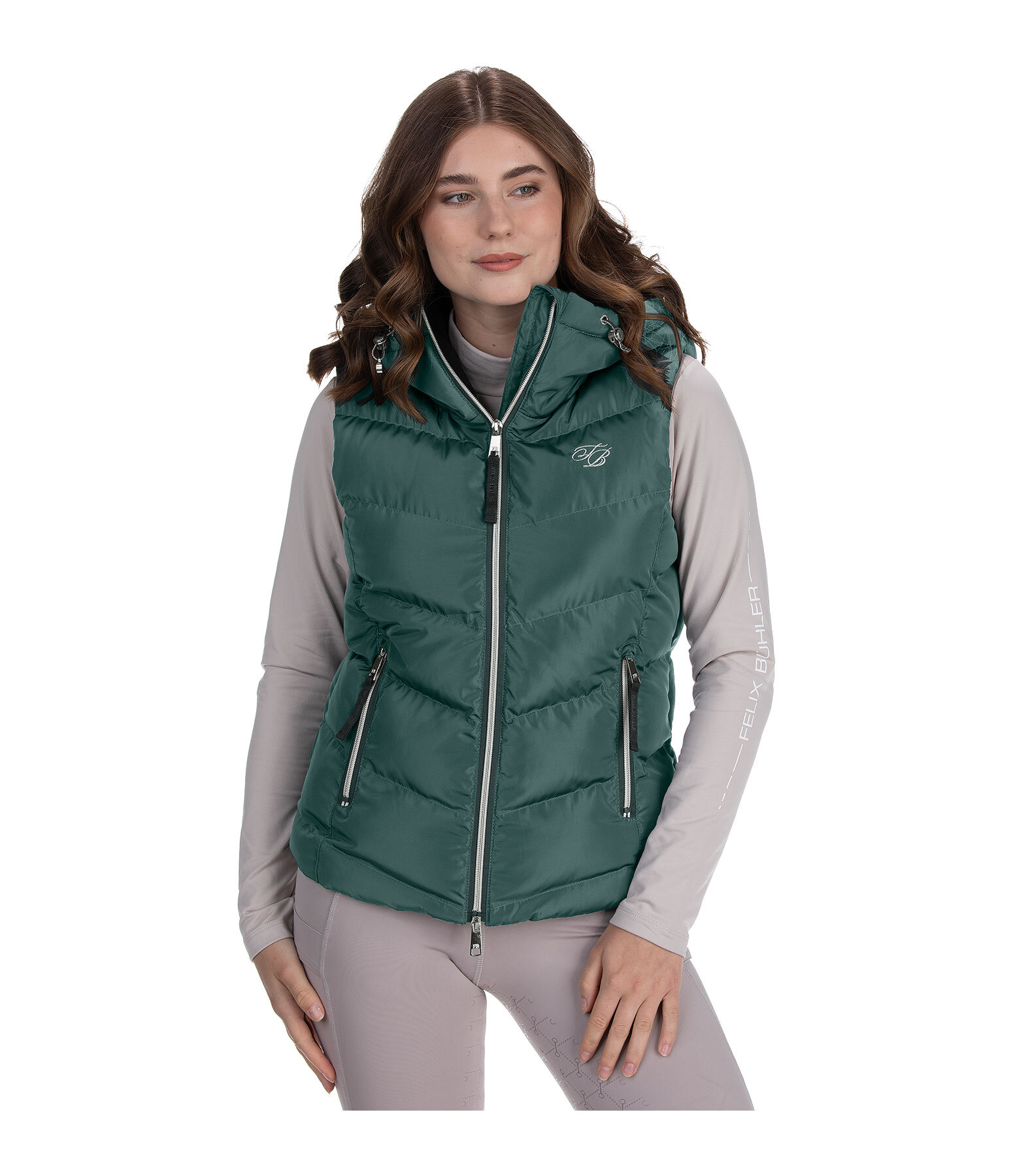 Hooded Riding Gilet Lena
