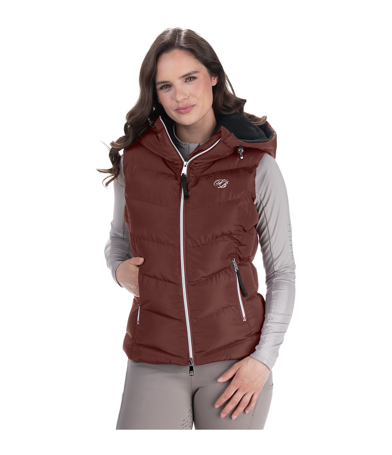 Hooded Riding Gilet Lena