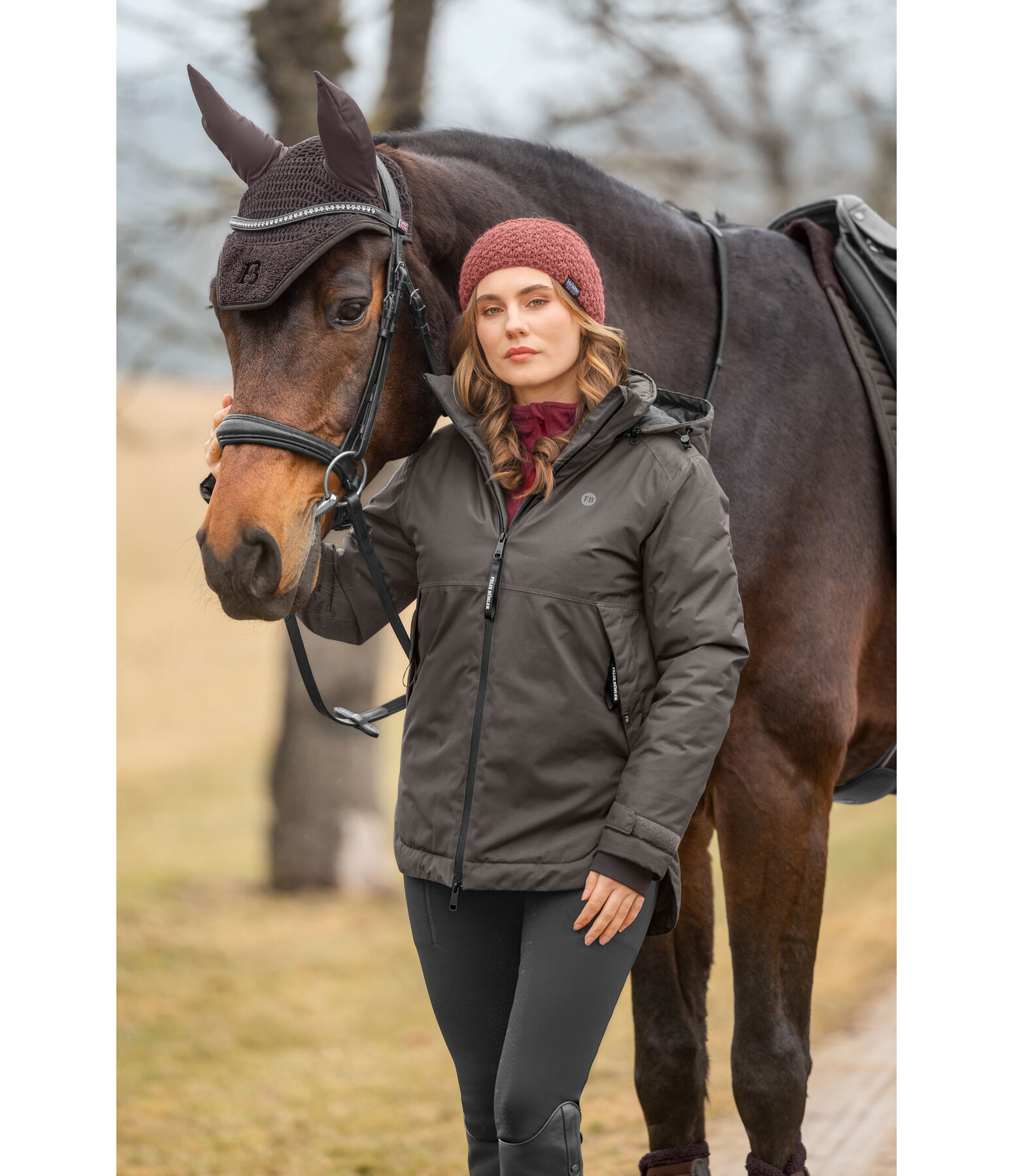 Functional Hooded Riding Jacket Gretha