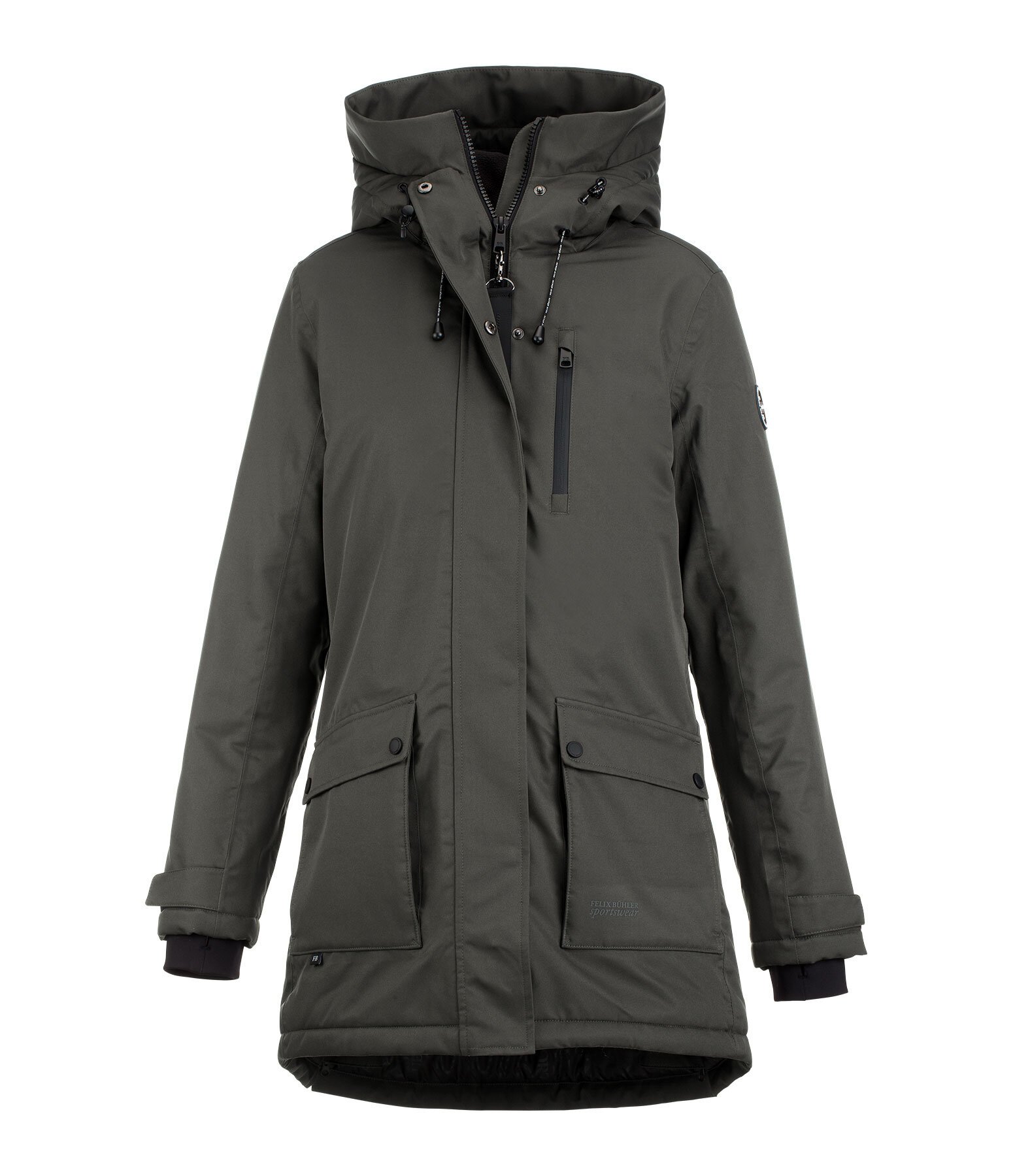 Hooded Functional Riding Parka Anouk
