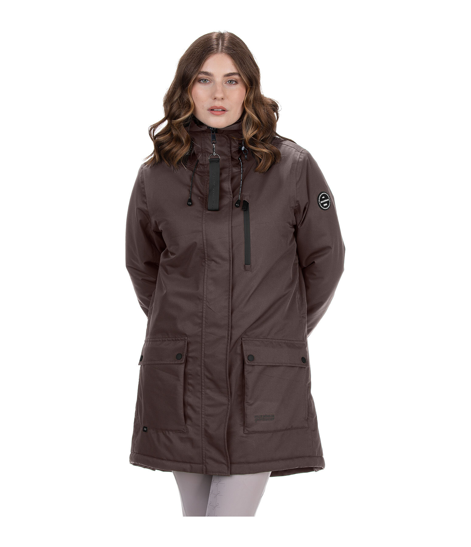 Hooded Functional Riding Parka Anouk
