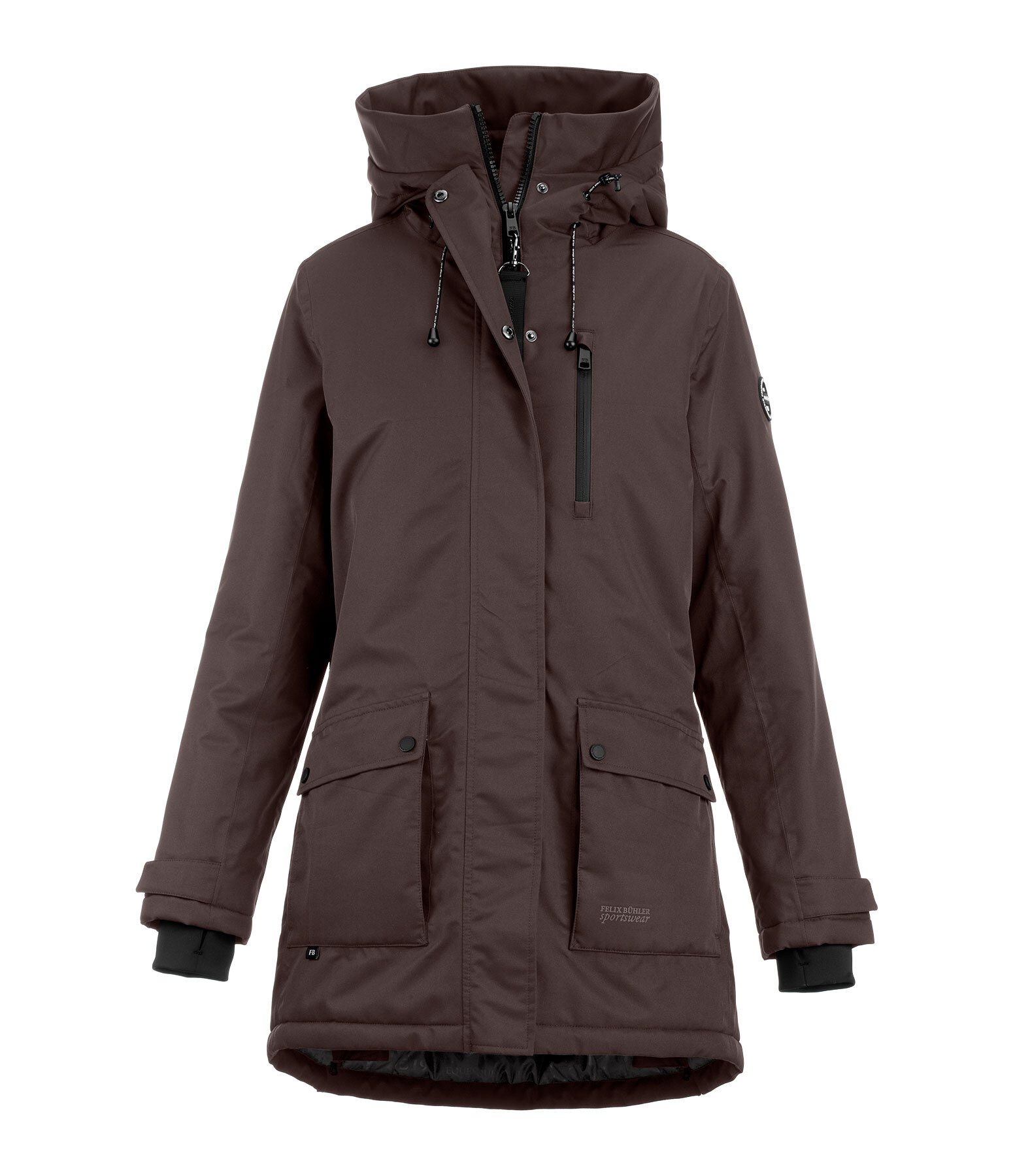 Hooded Functional Riding Parka Anouk