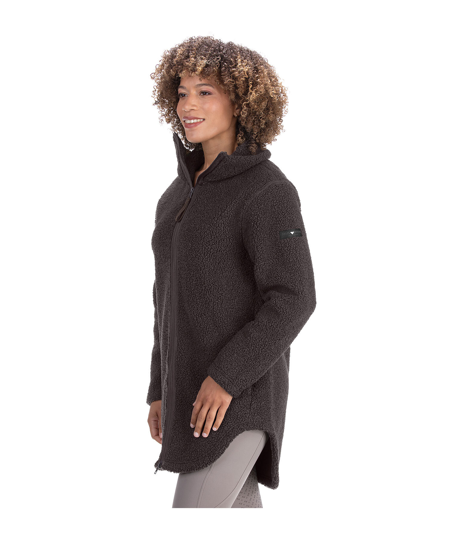 Teddy Fleece Coat Chiara