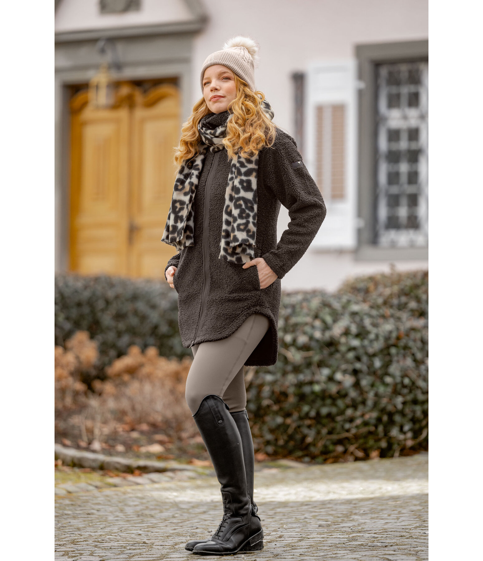 Teddy Fleece Coat Chiara