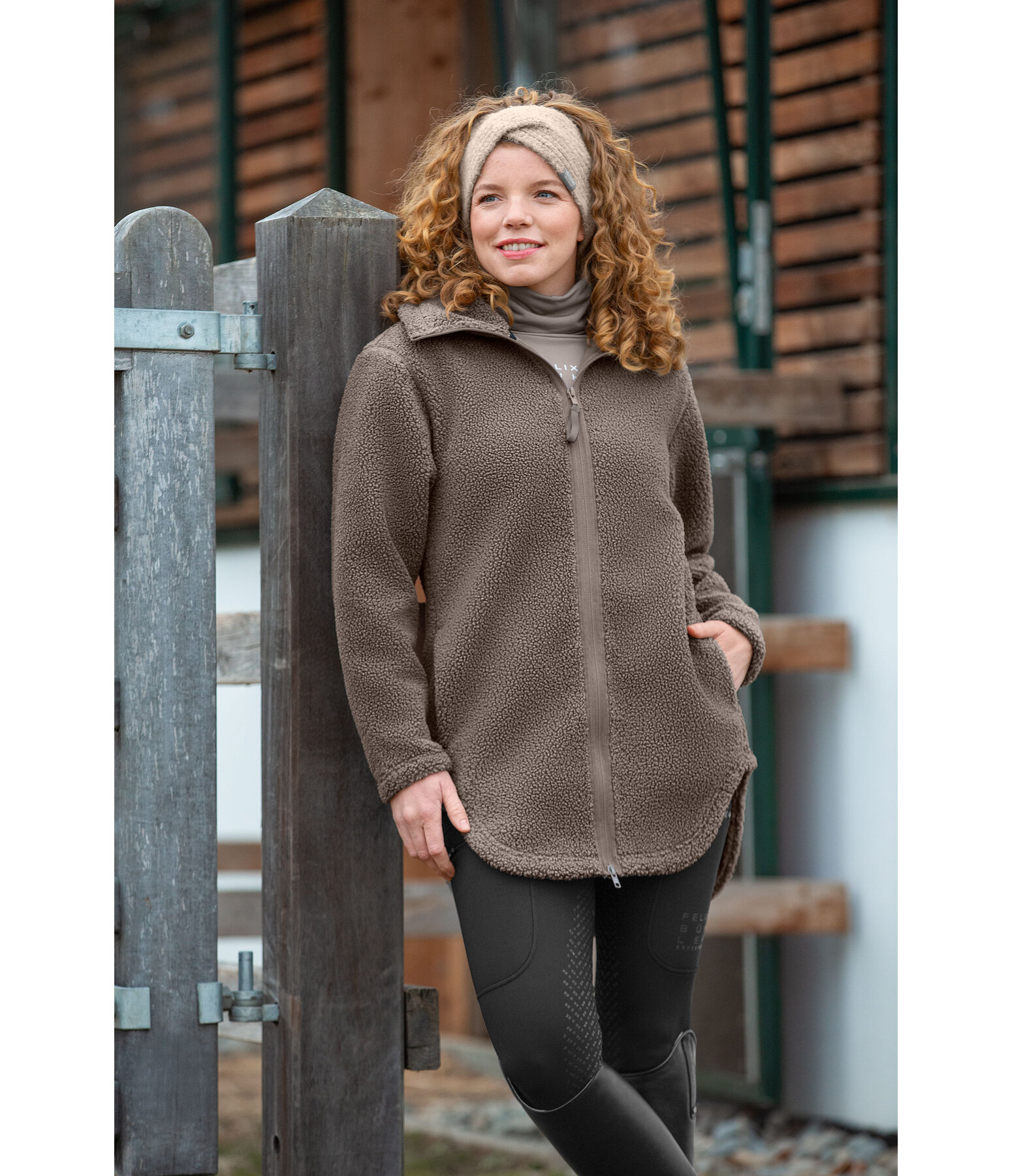 Teddy Fleece Coat Chiara