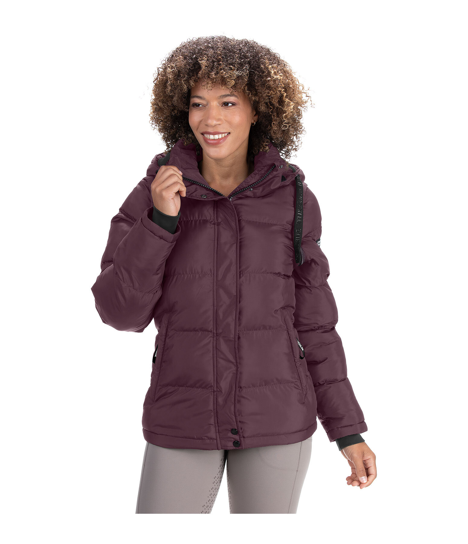2-in-1 Hooded Quilted Jacket Elis