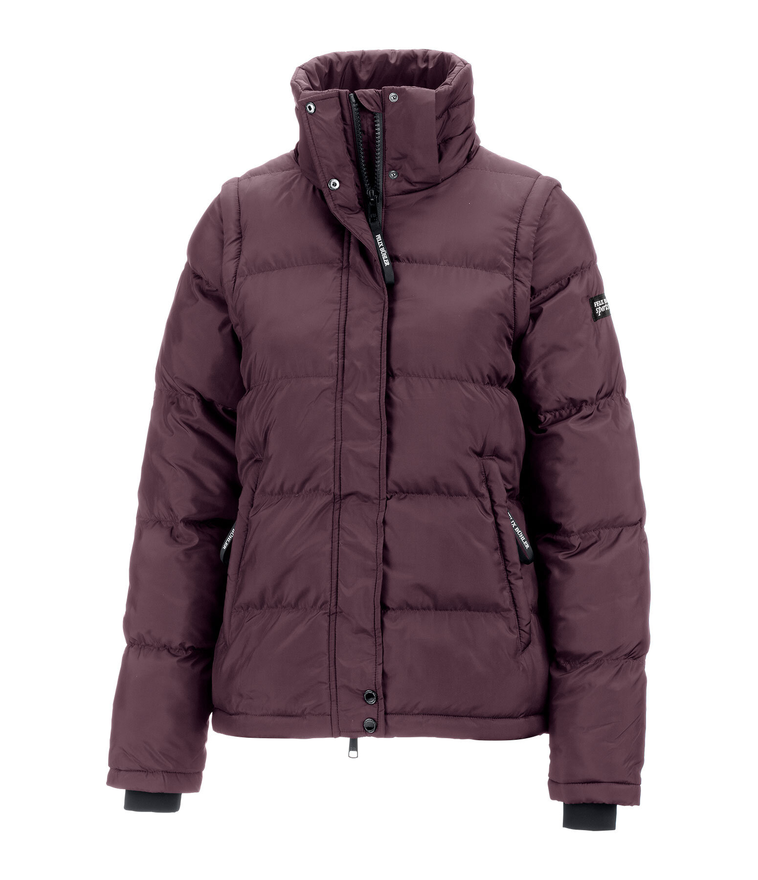 2-in-1 Hooded Quilted Jacket Elis