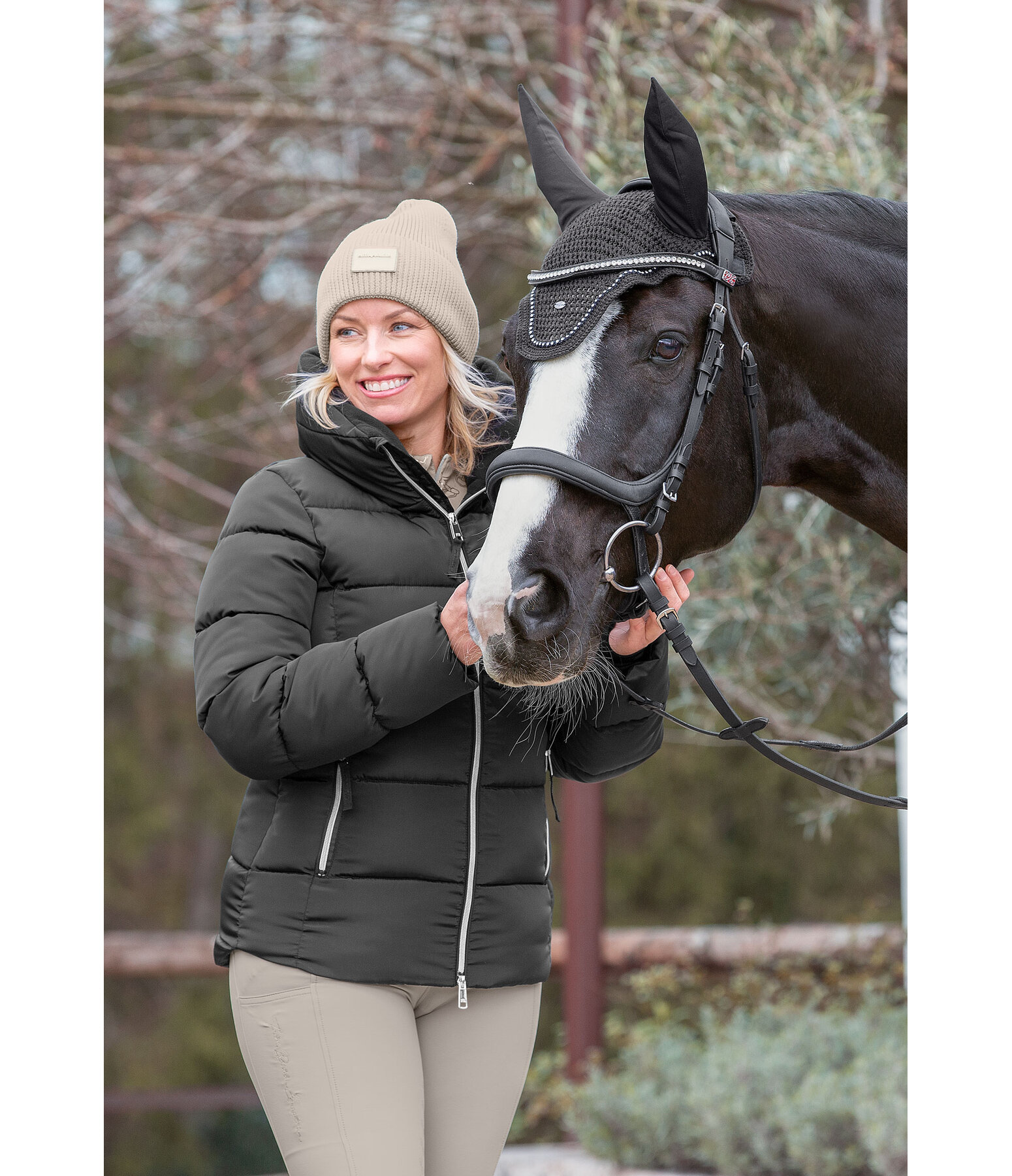 Quilted Riding Jacket Elina Women s Outerwear Kramer Equestrian