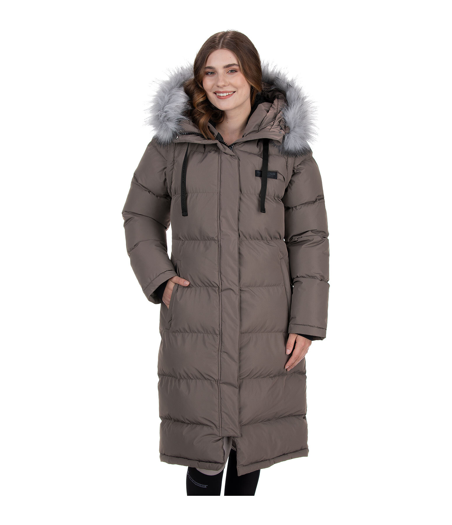 2-in-1 Quilted Riding Coat Eleonor