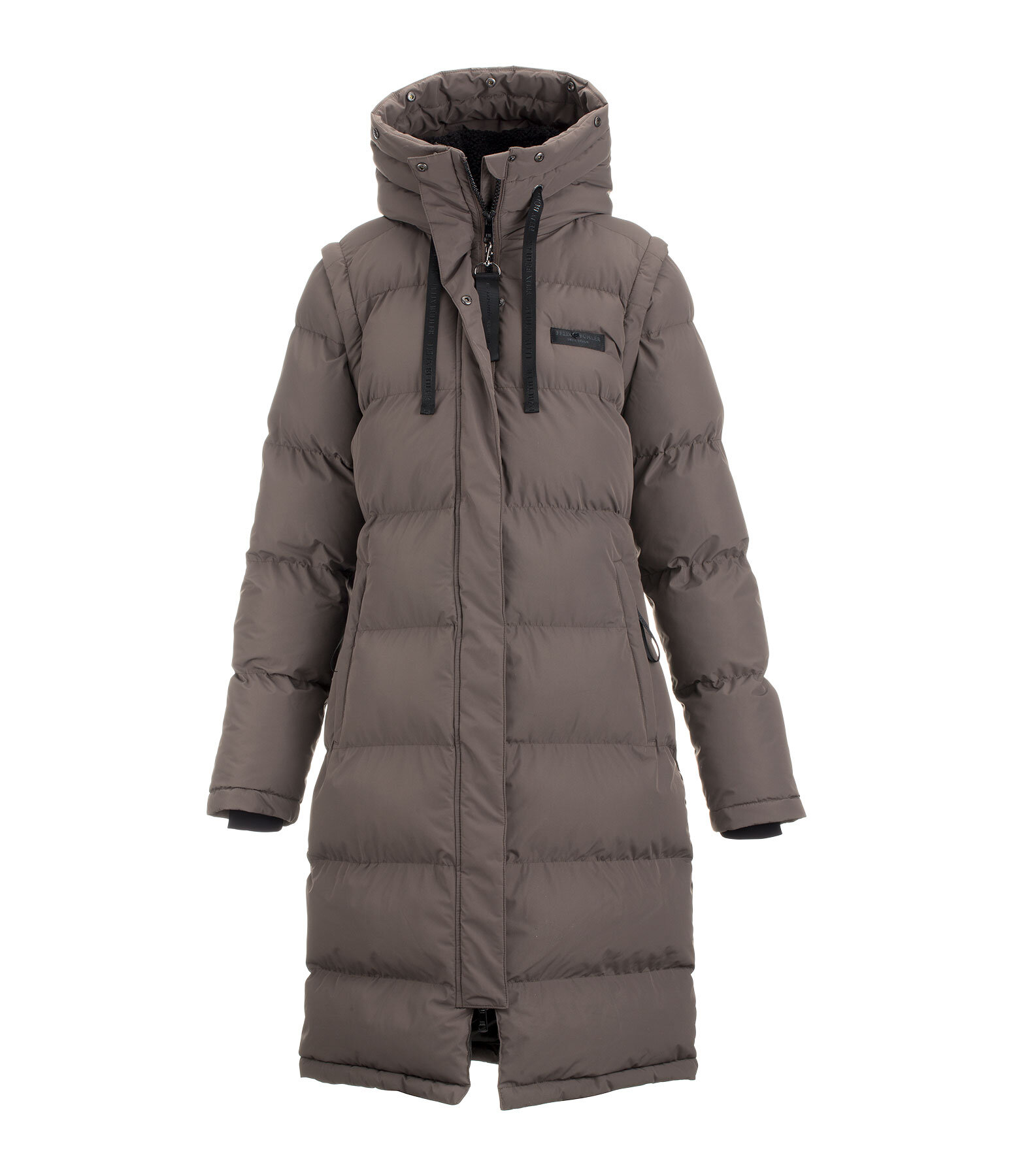 2-in-1 Quilted Riding Coat Eleonor