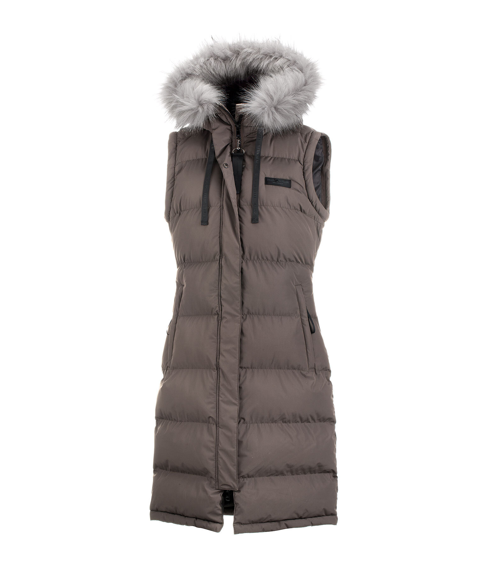2-in-1 Quilted Riding Coat Eleonor