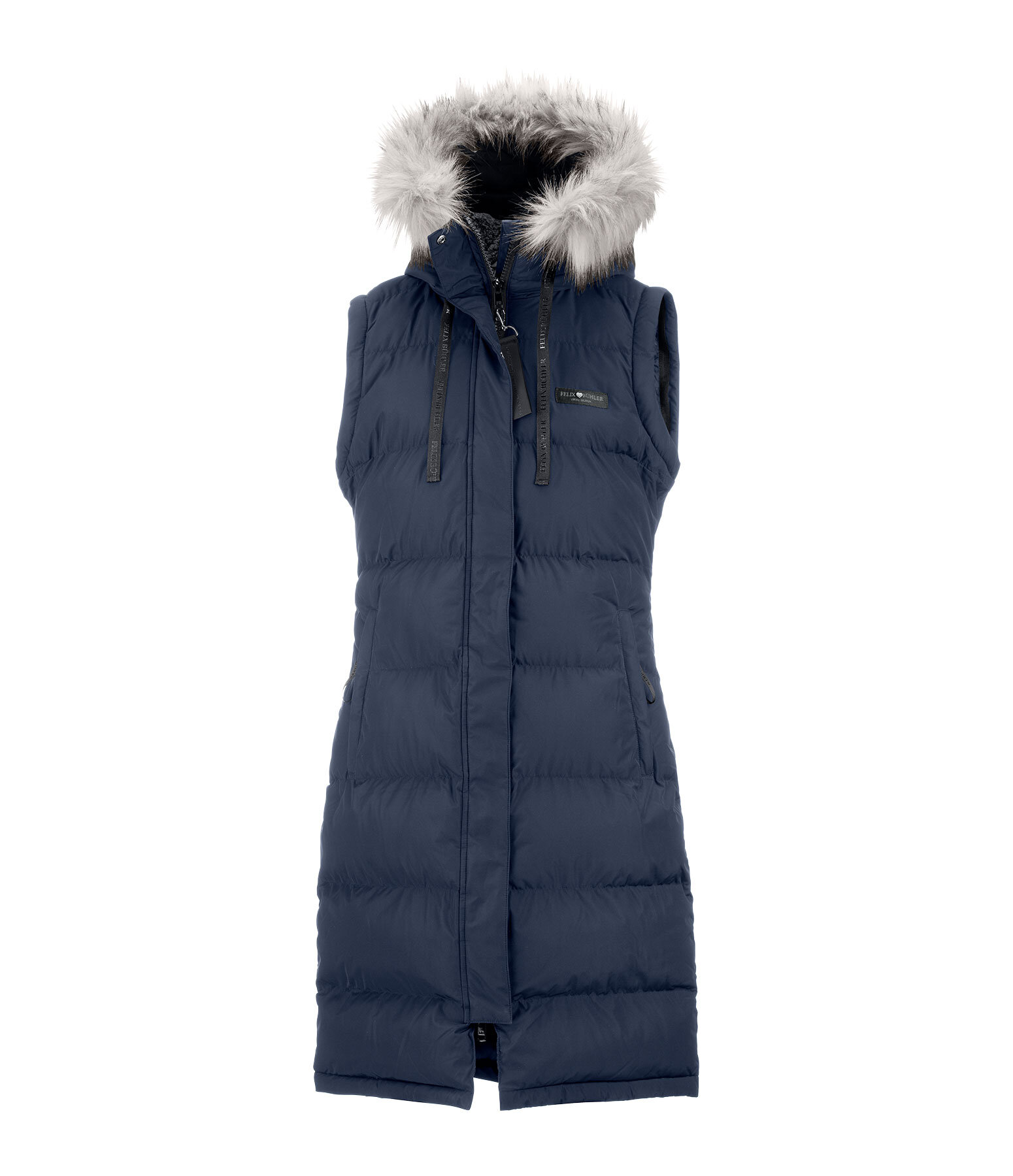 2-in-1 Quilted Riding Coat Eleonor