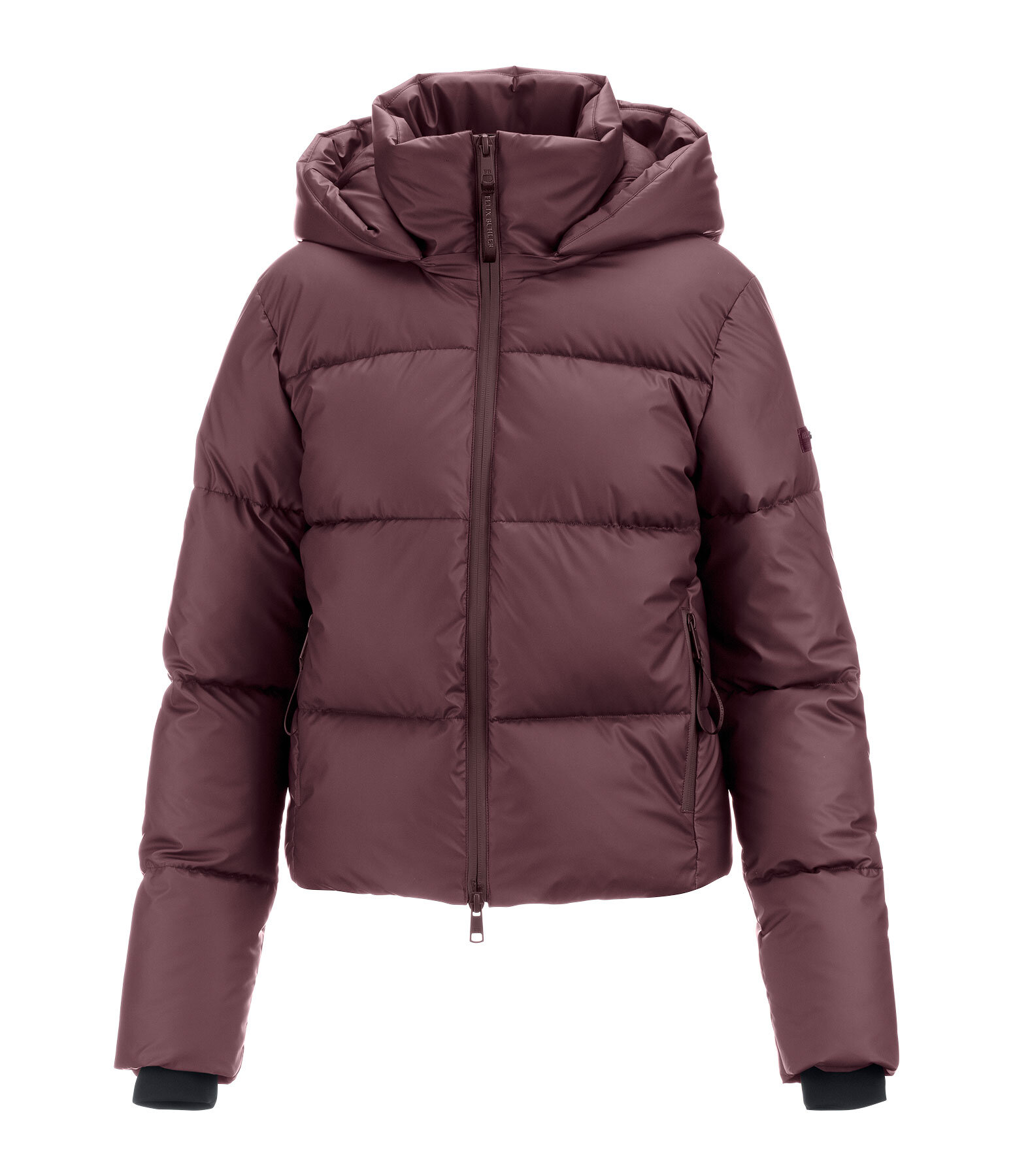 Hooded Quilted Riding Jacket Corinne