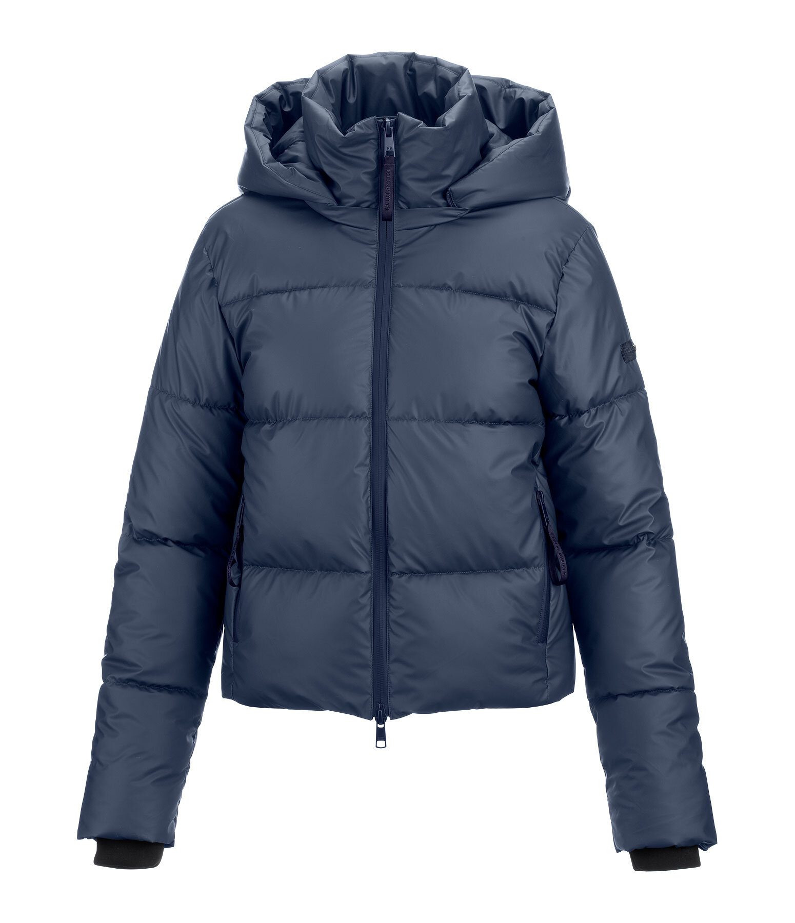 Hooded Quilted Riding Jacket Corinne