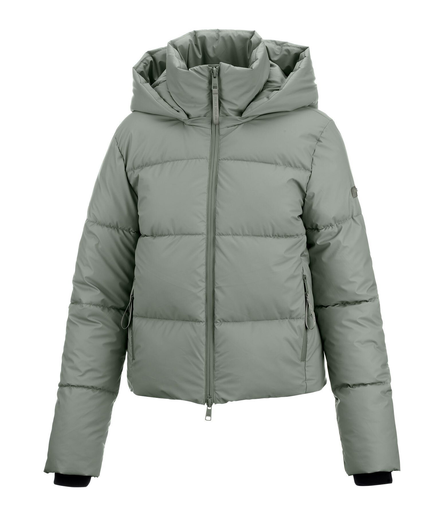 Hooded Quilted Riding Jacket Corinne
