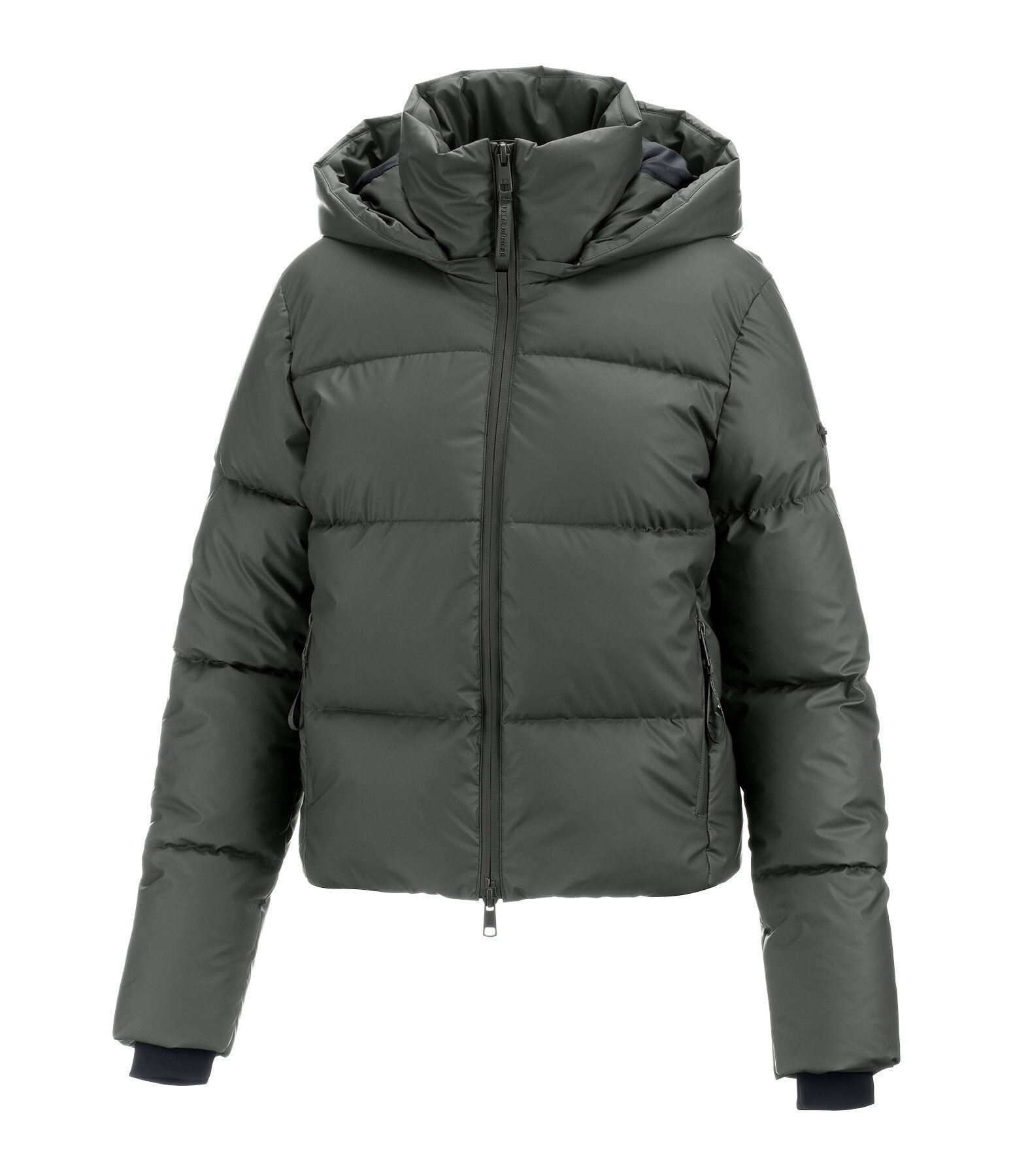 Hooded Quilted Riding Jacket Corinne