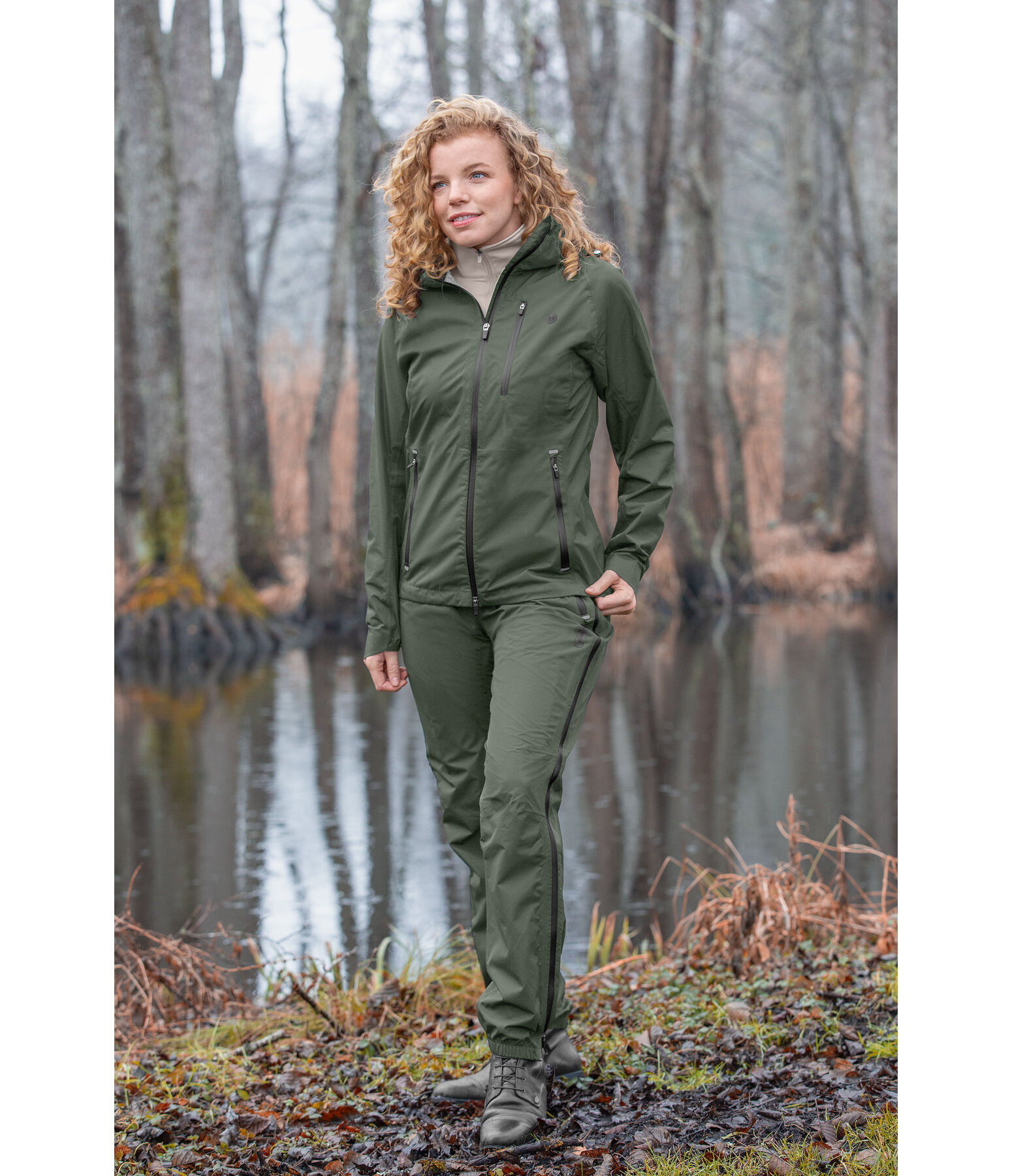 High-Function Rain Jacket Glacier