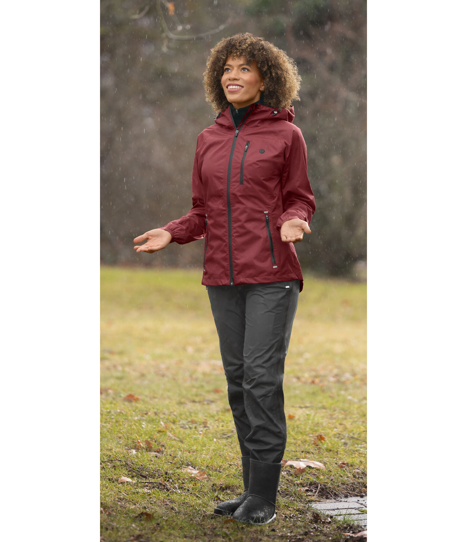 High-Function Rain Jacket Glacier