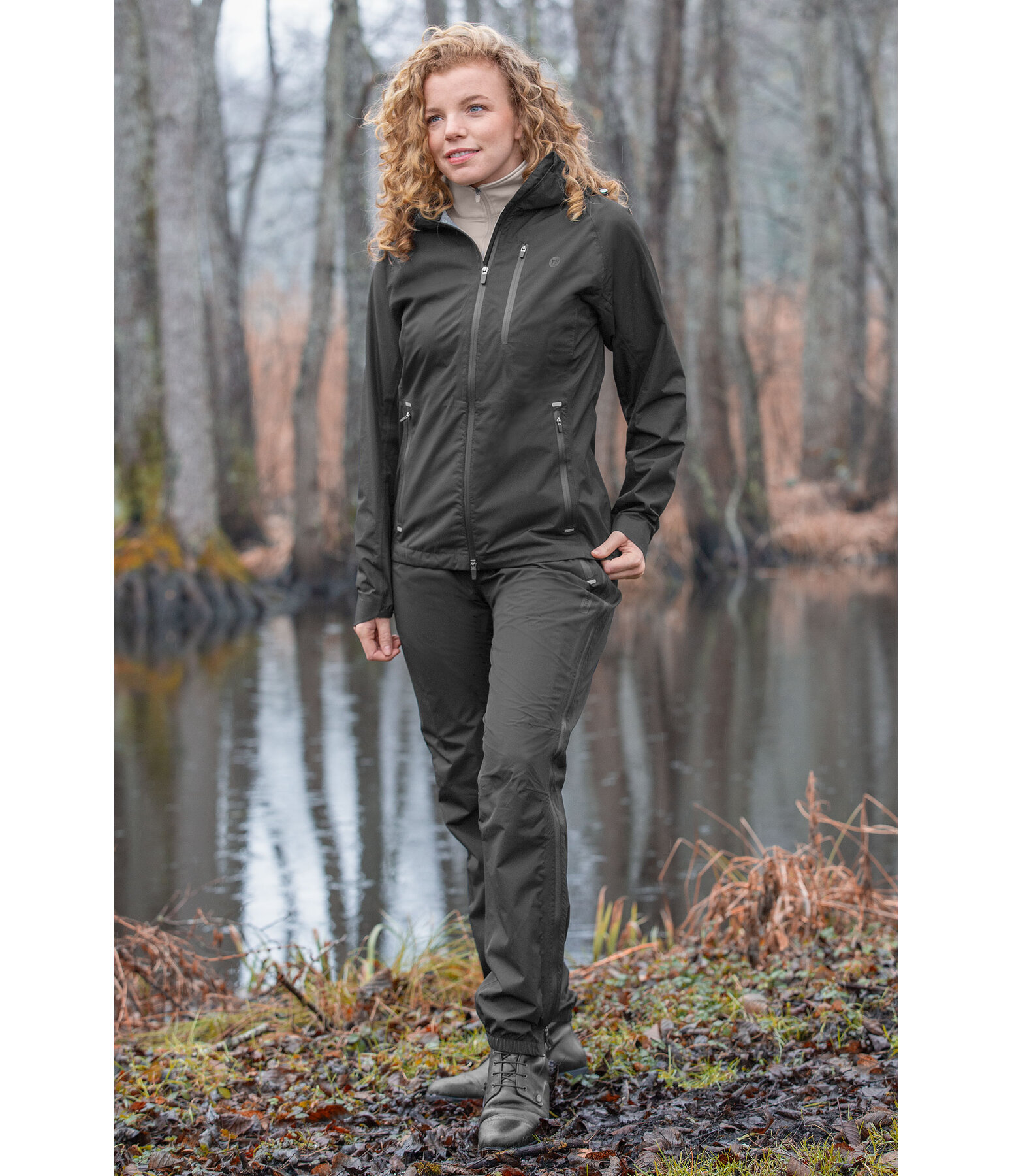 High-Function Rain Jacket Glacier