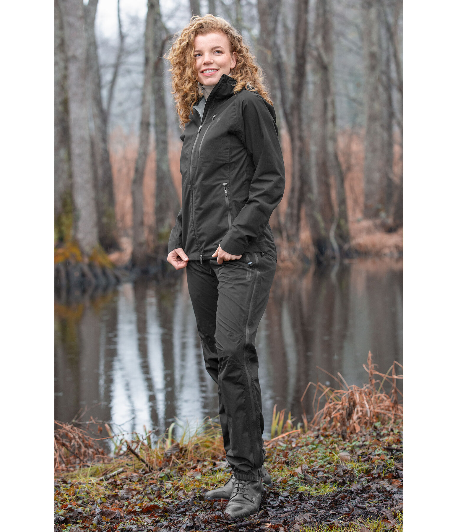 High-Function Rain Jacket Glacier