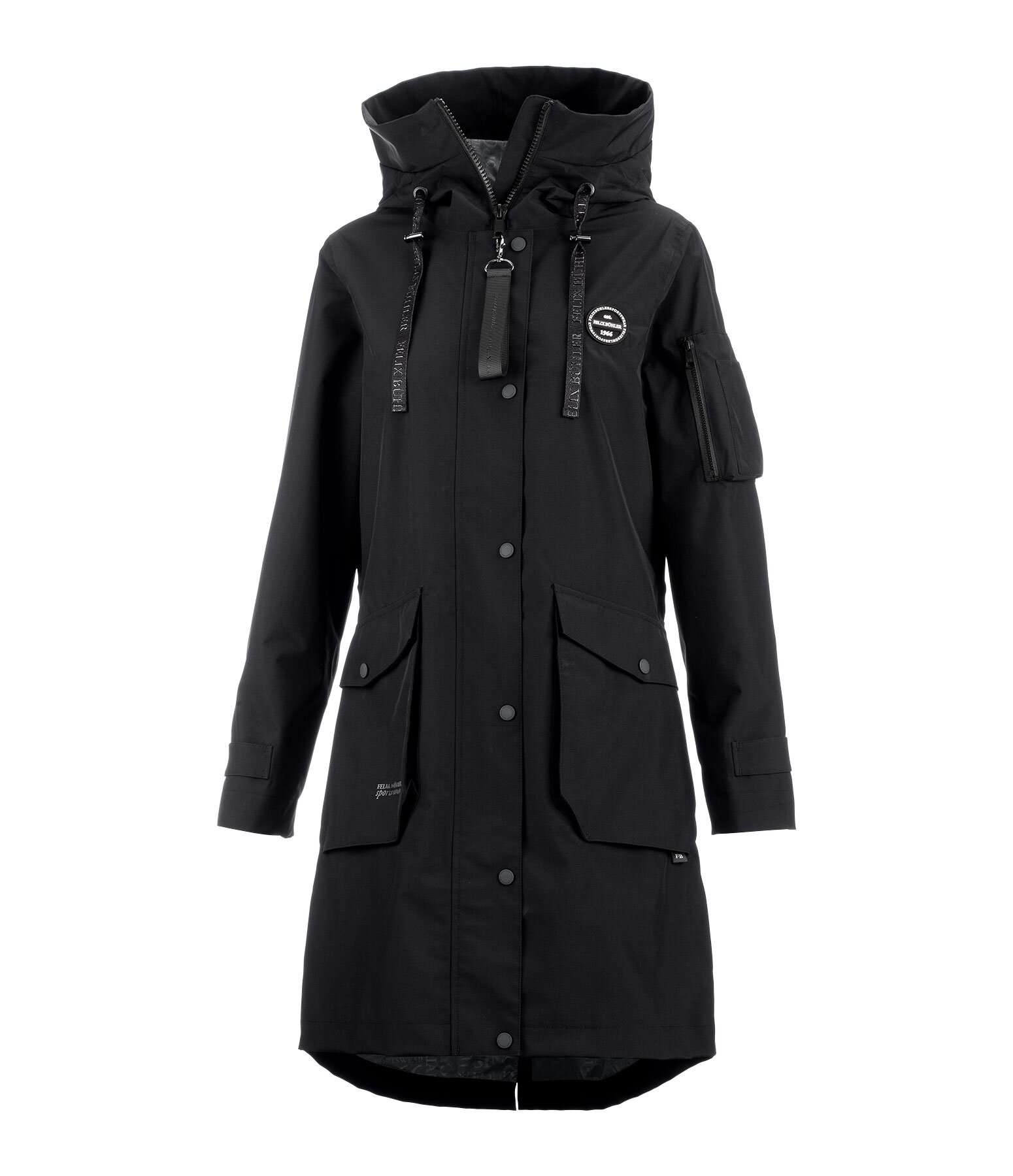 Hooded Functional Riding Parka Emily