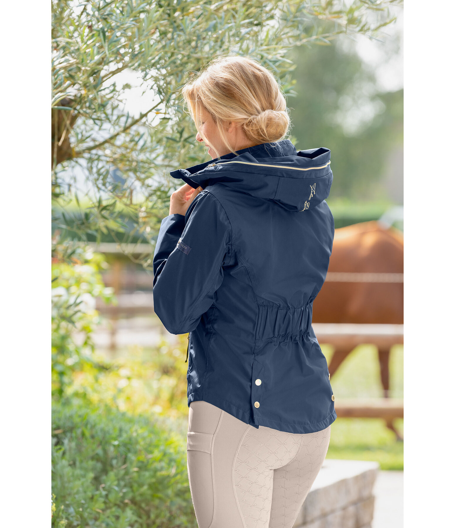 Hooded Functional Riding Jacket Hanne