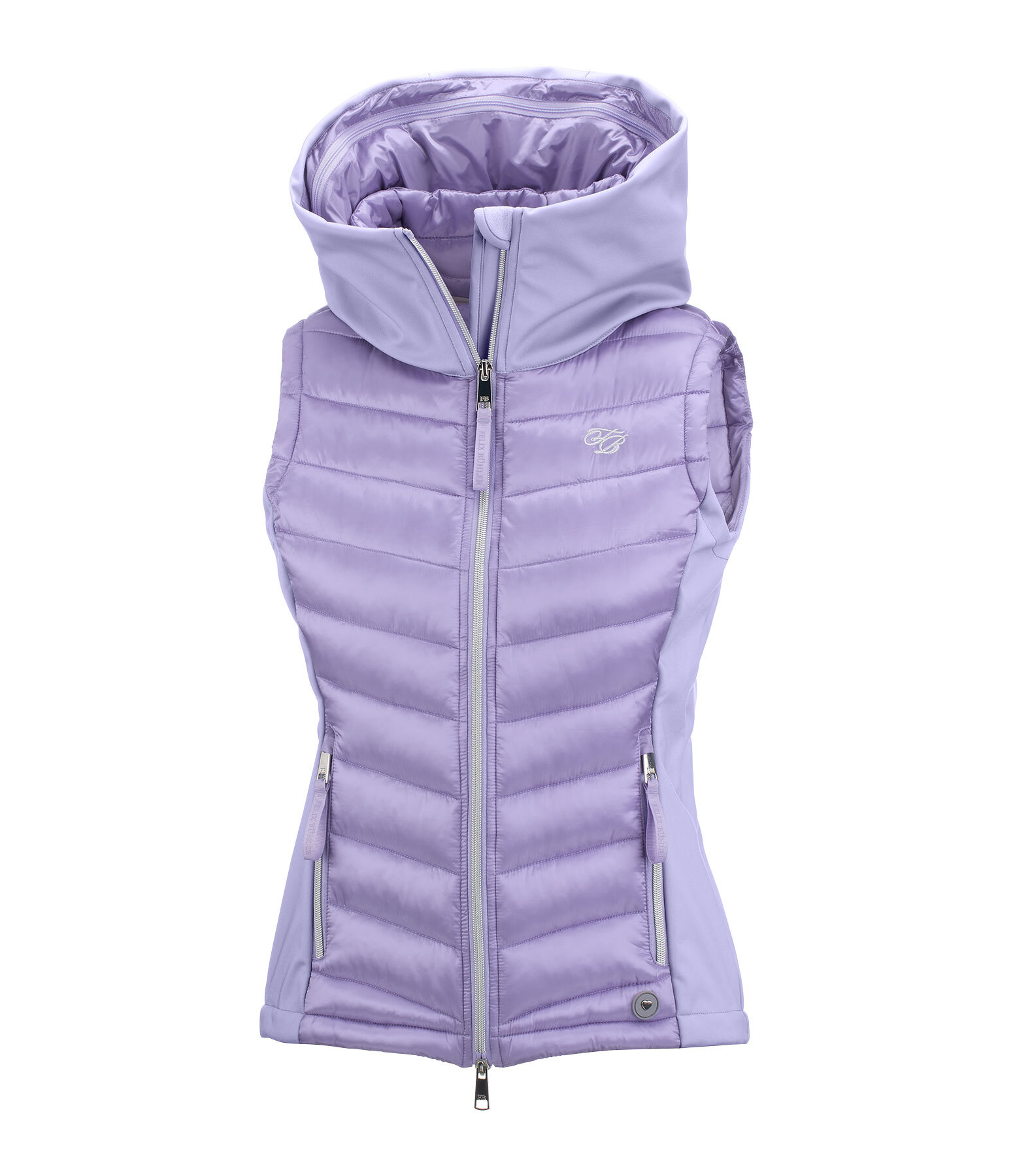 Softshell Hooded Combination Riding Gilet Zoey