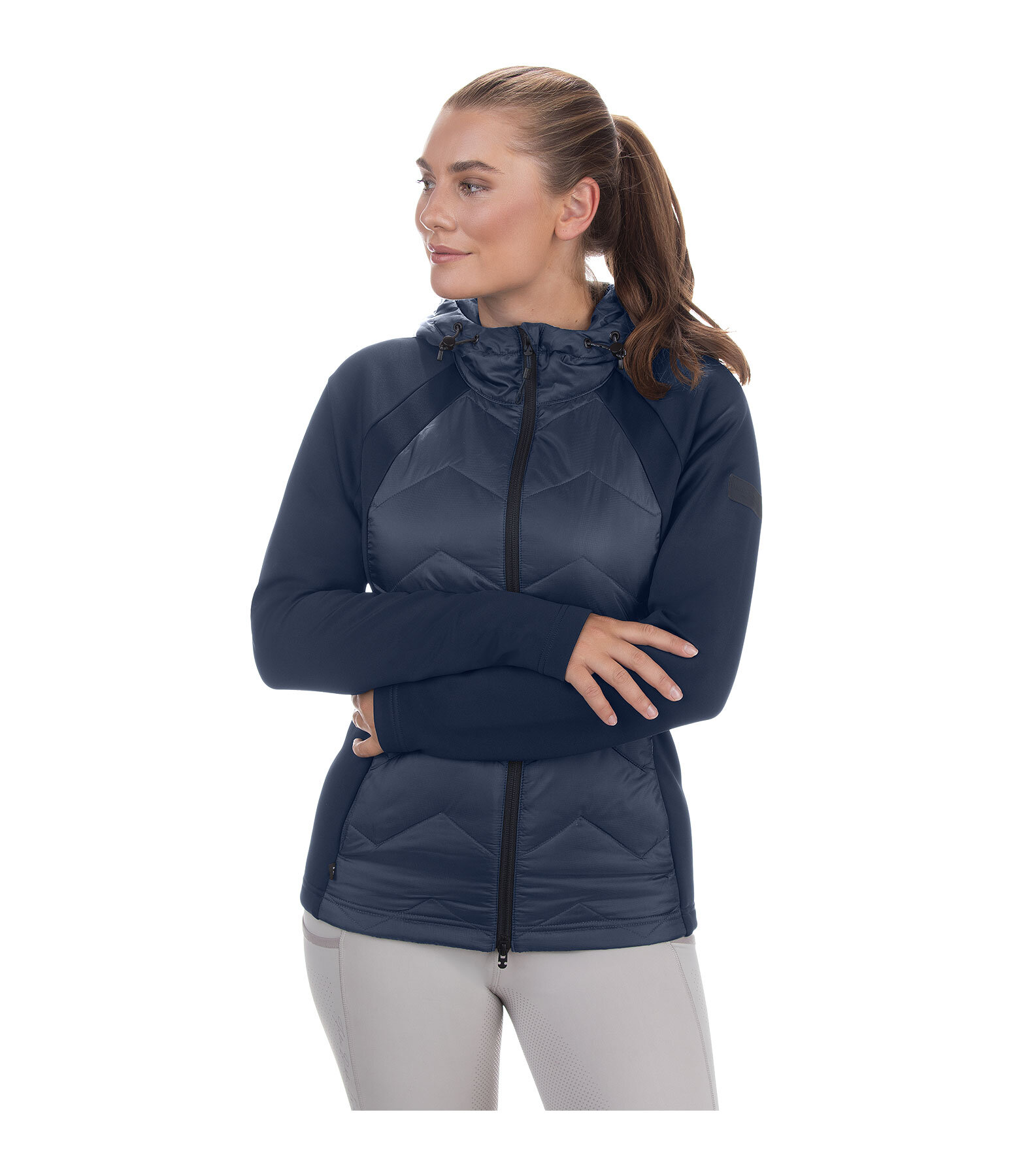 Hooded Combination Jacket Megan