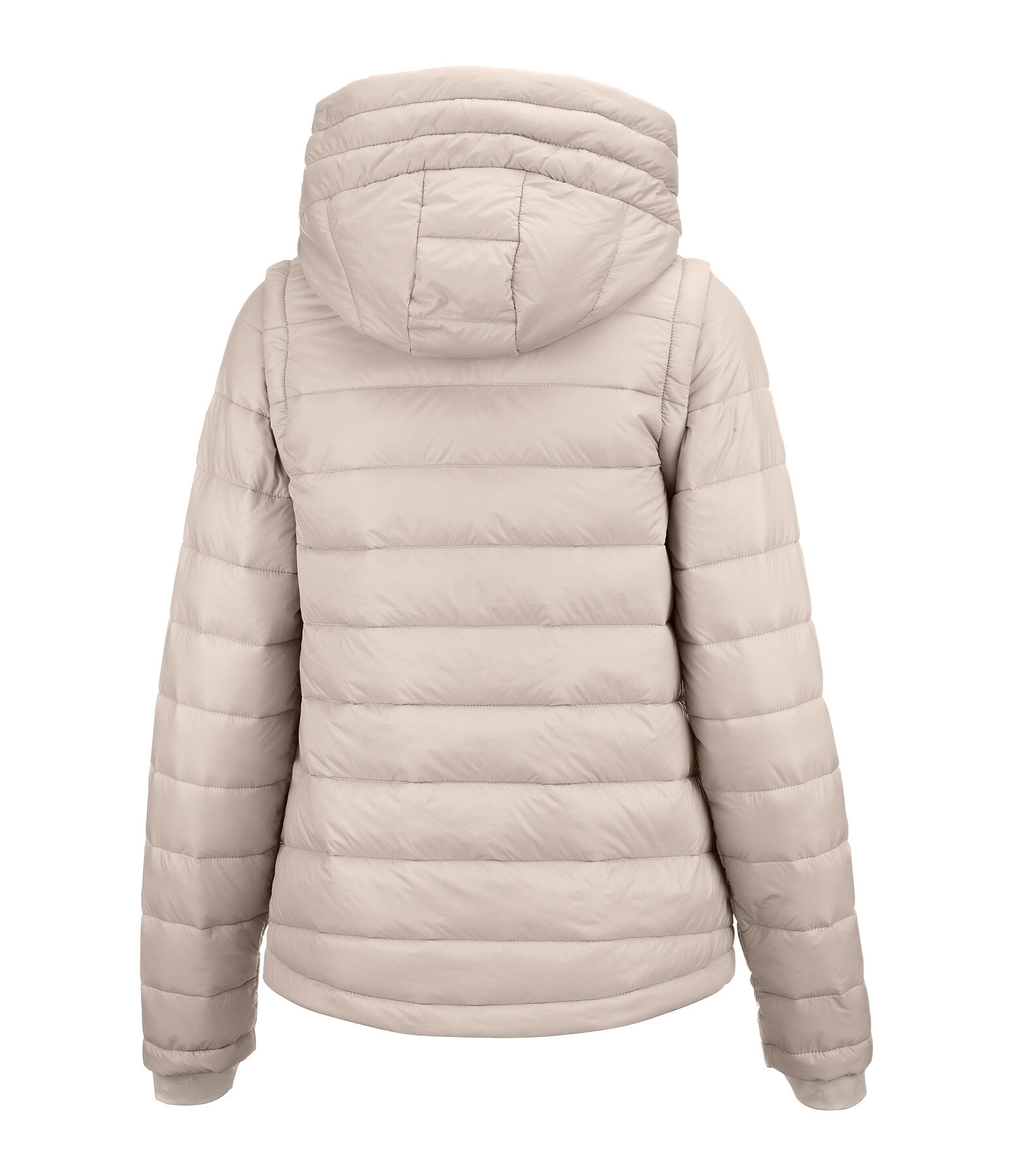2-in-1 Hooded Quilted Jacket Cecile