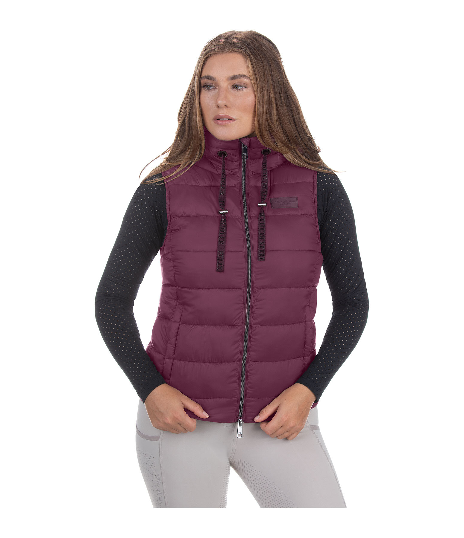 Quilted Hooded Gilet Mila