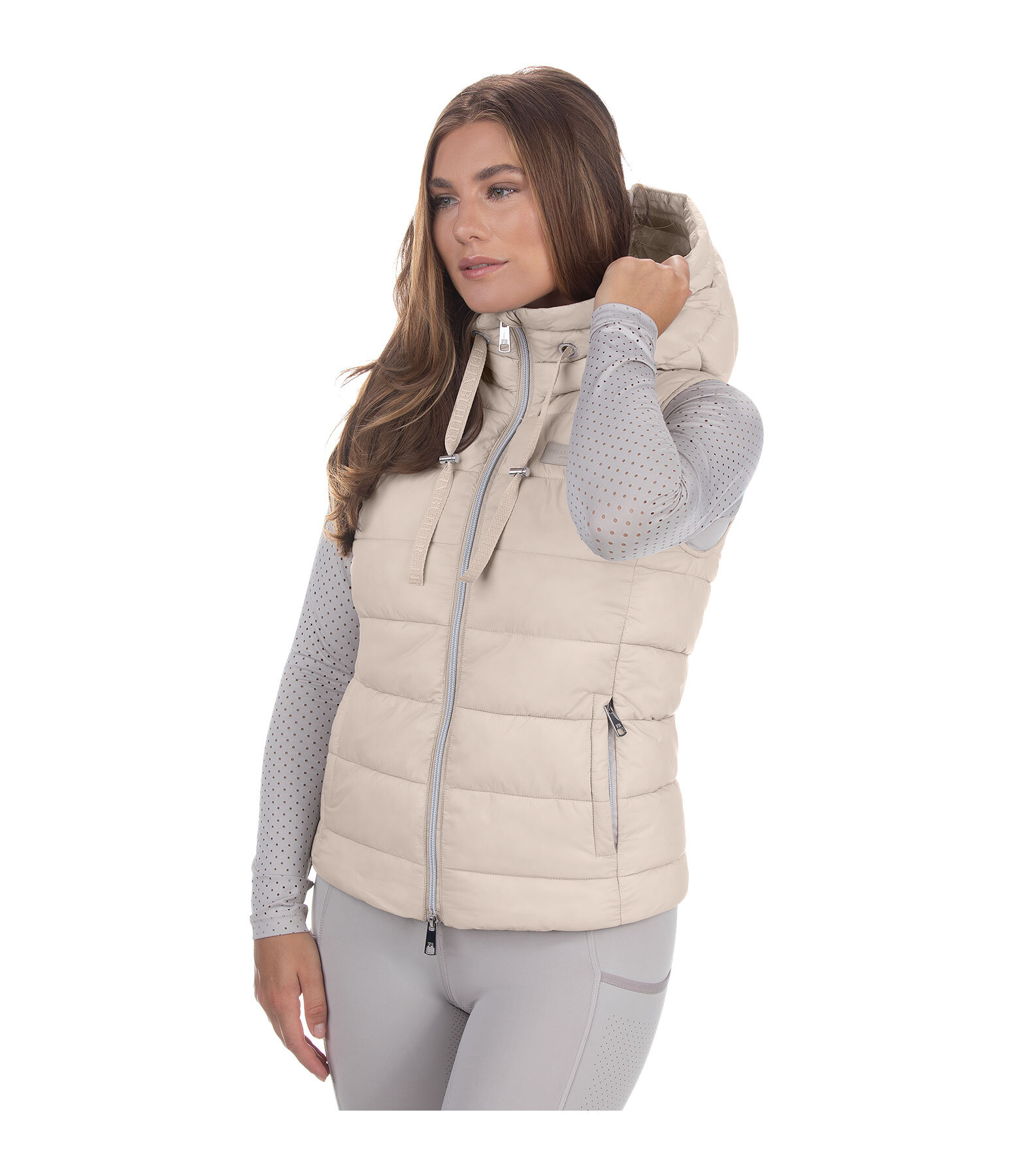 Quilted Hooded Gilet Mila