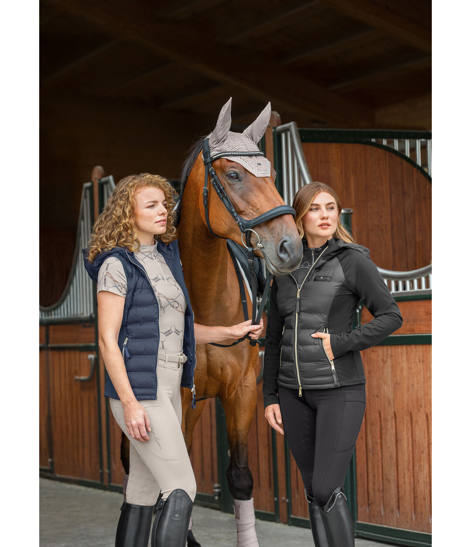 Hooded Combination Gilet Lilou