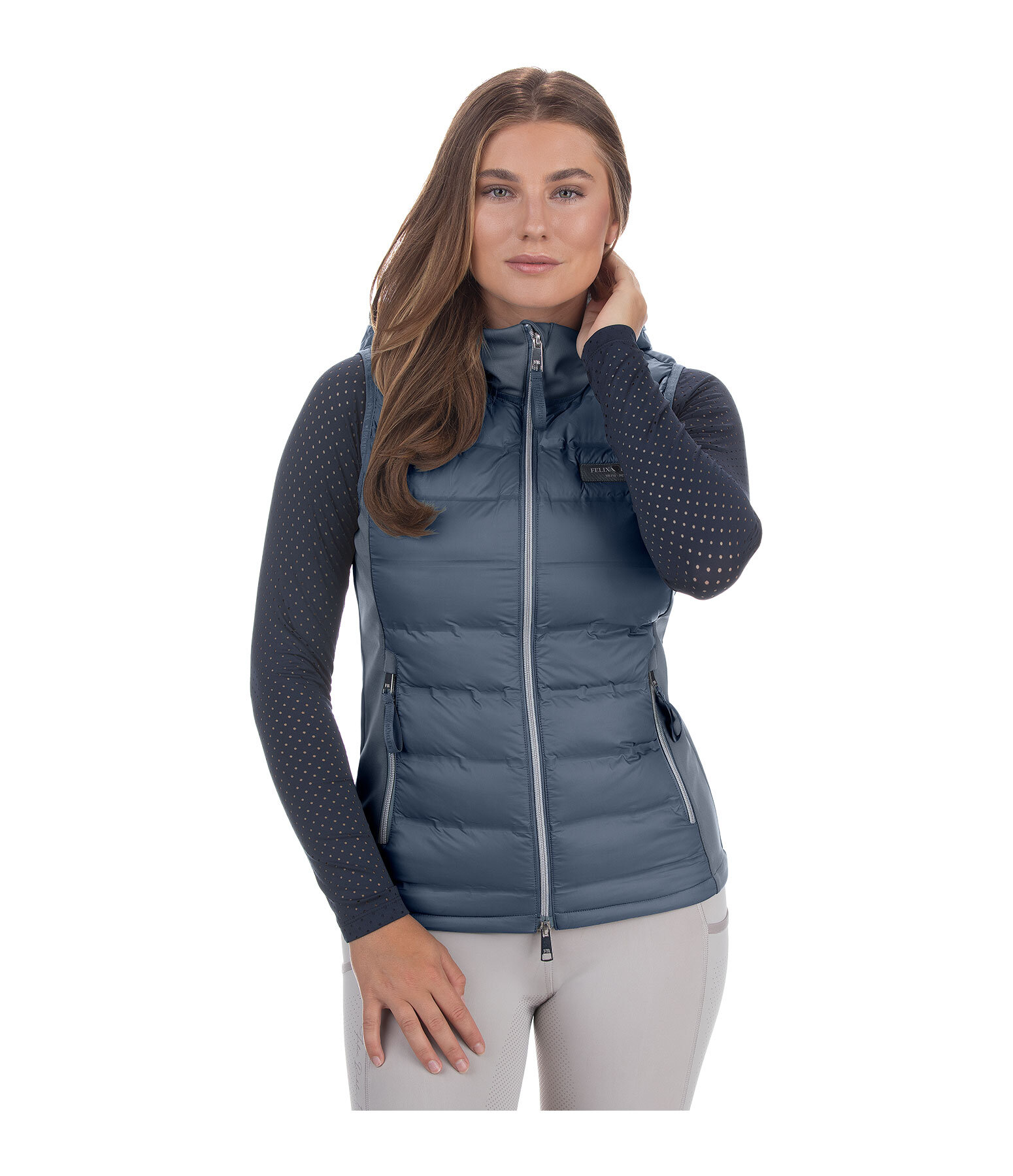 Hooded Combination Gilet Lilou