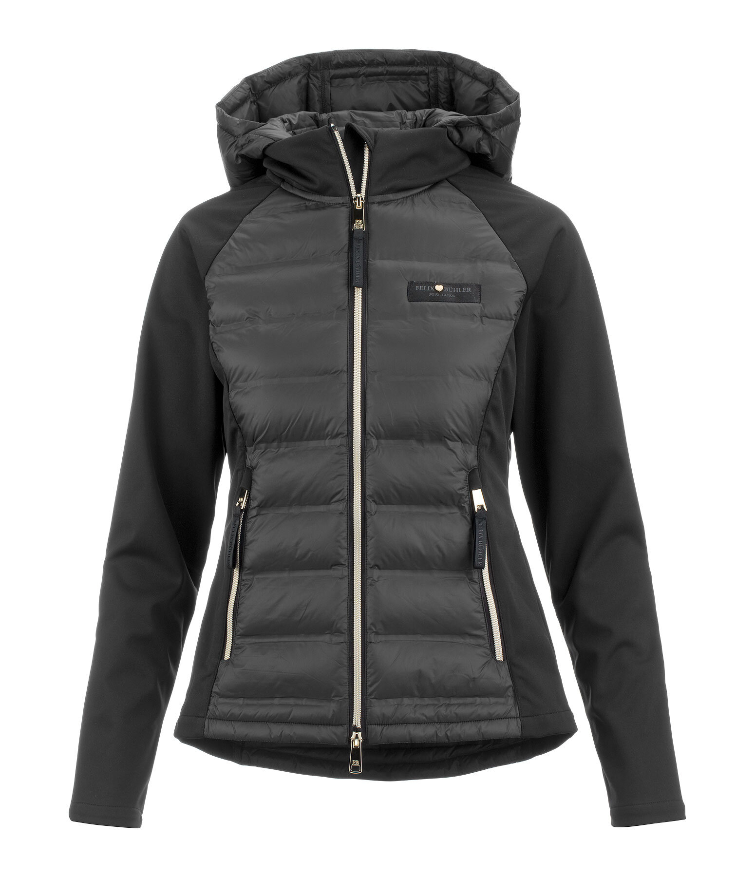 Hooded Combination Jacket Jolie