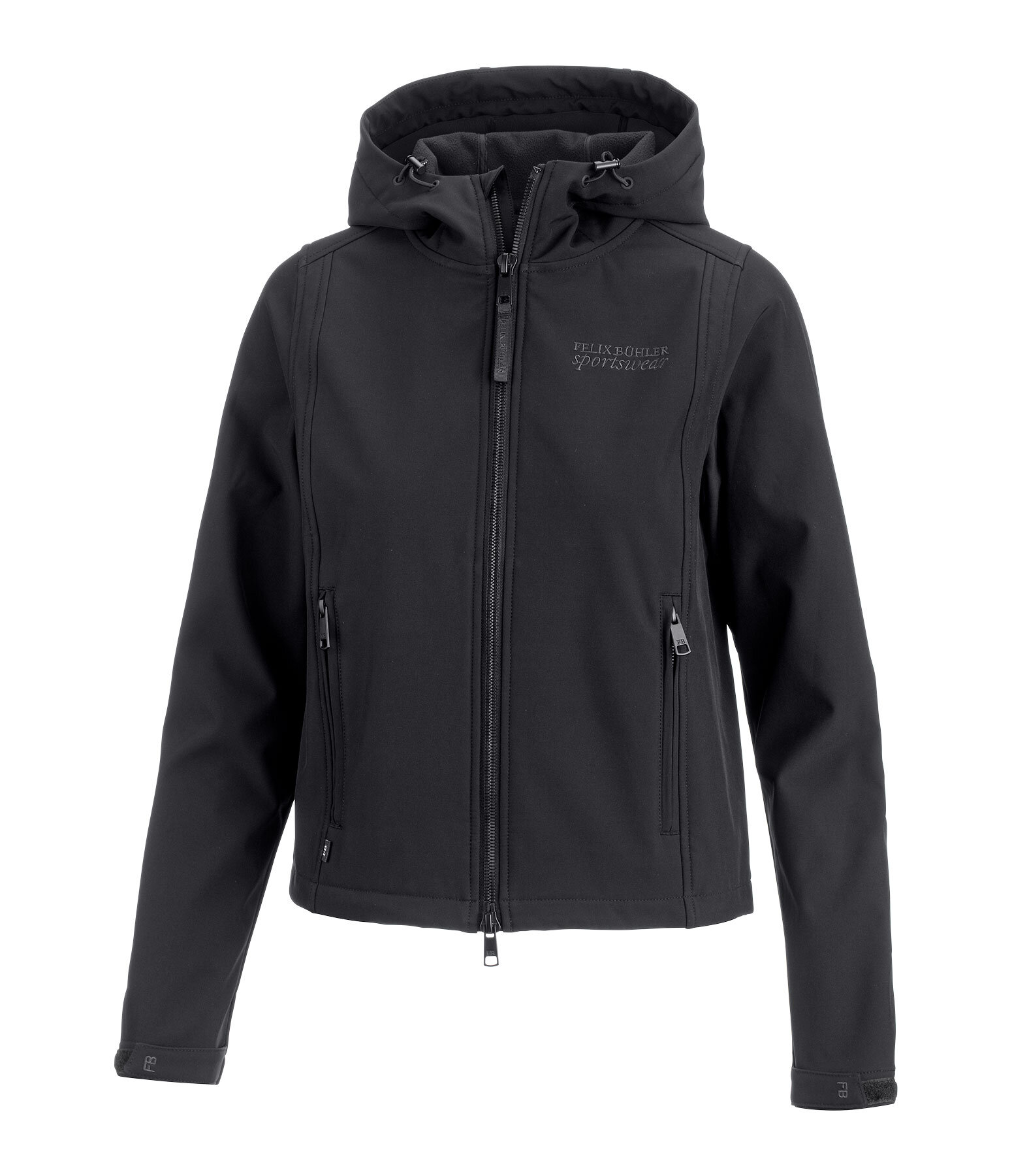 Cropped Hooded Softshell Jacket Hanne