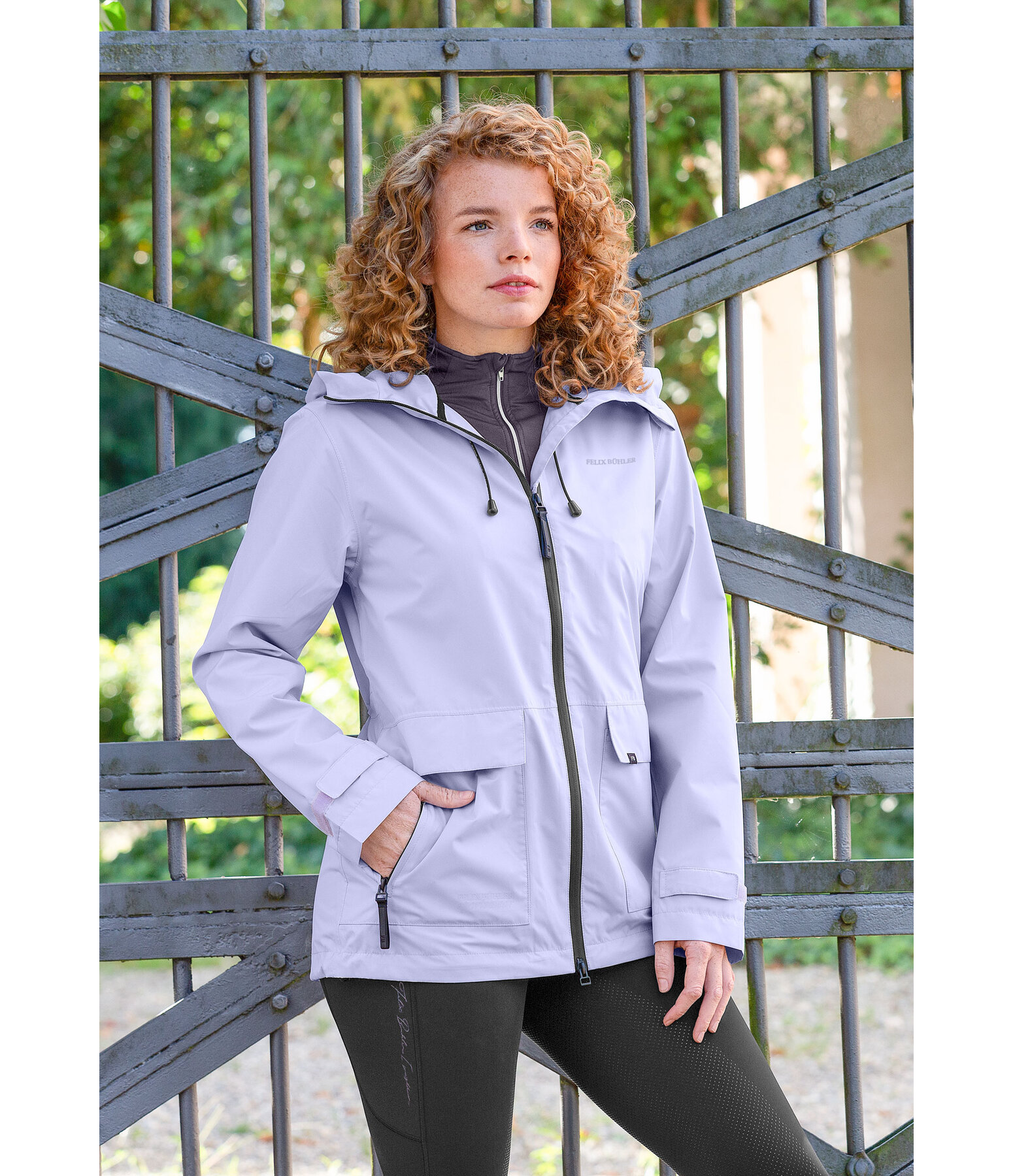 Hooded Functional Jacket Ninon