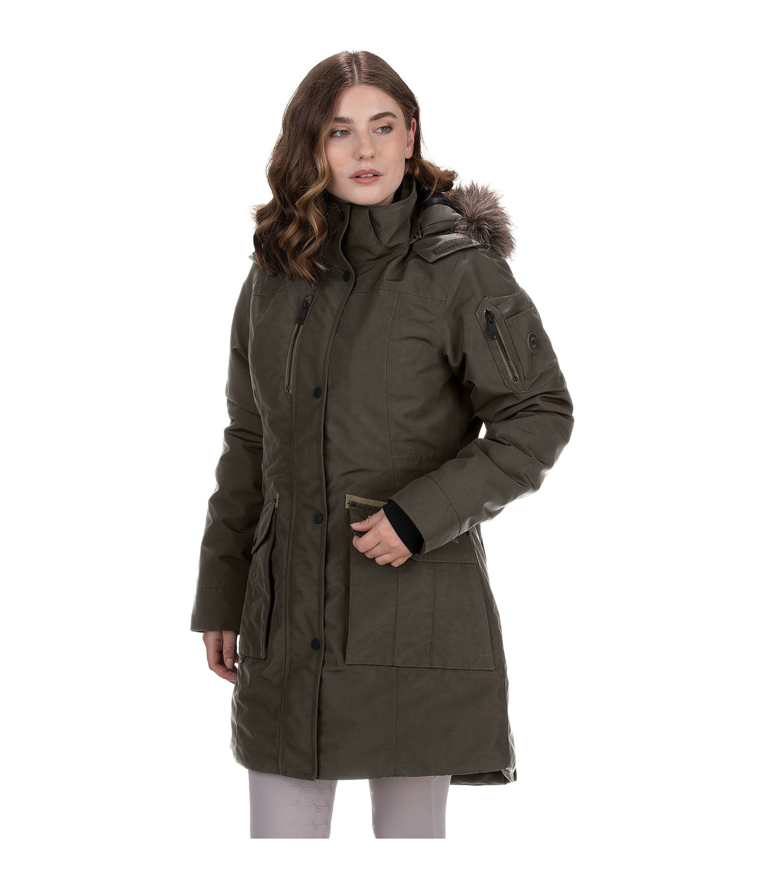 Hooded Functional Riding Parka Ulla