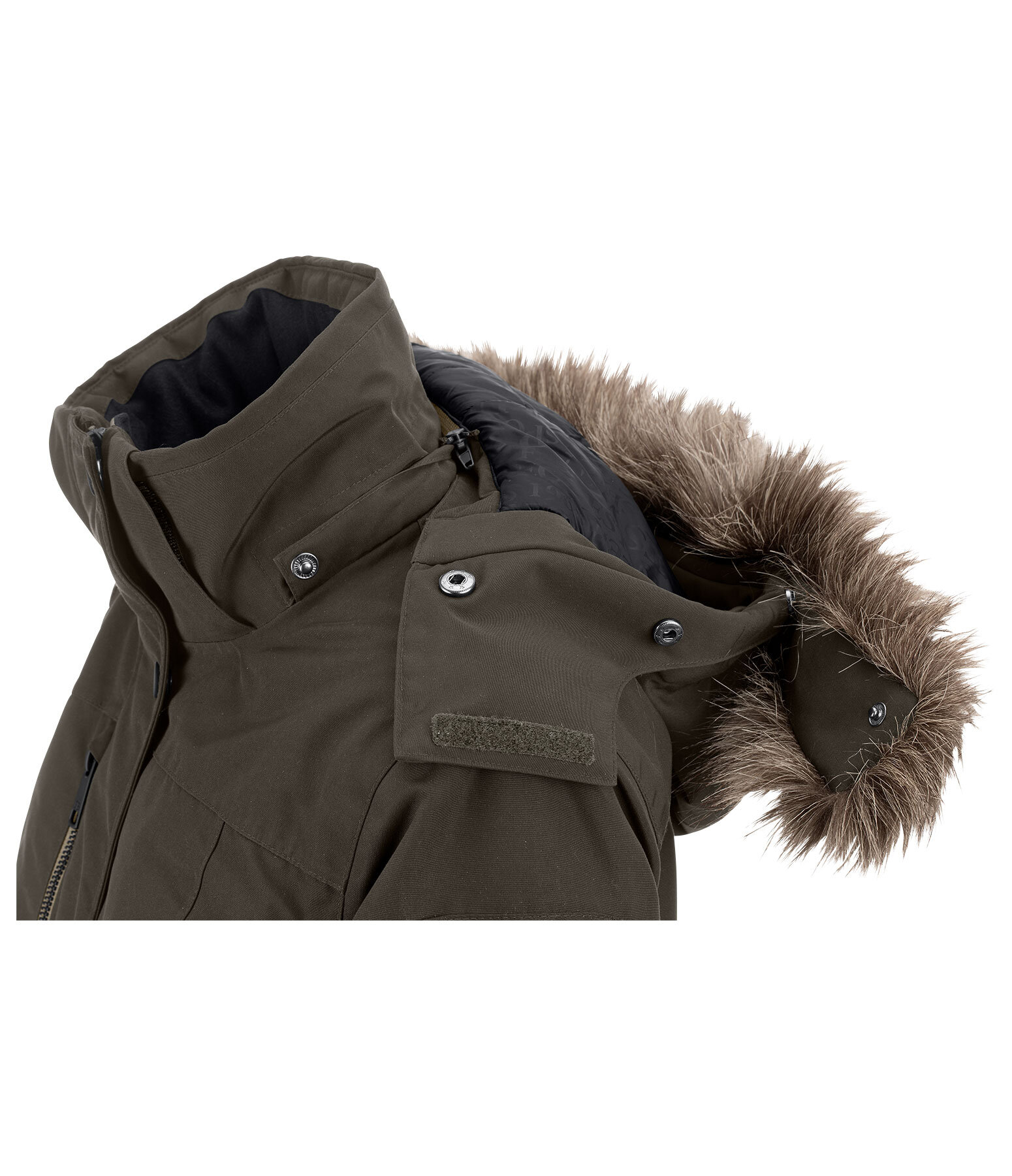 Hooded Functional Riding Parka Ulla