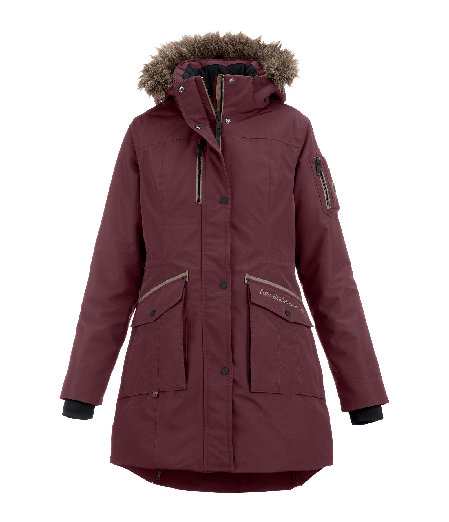 Hooded Functional Riding Parka Ulla