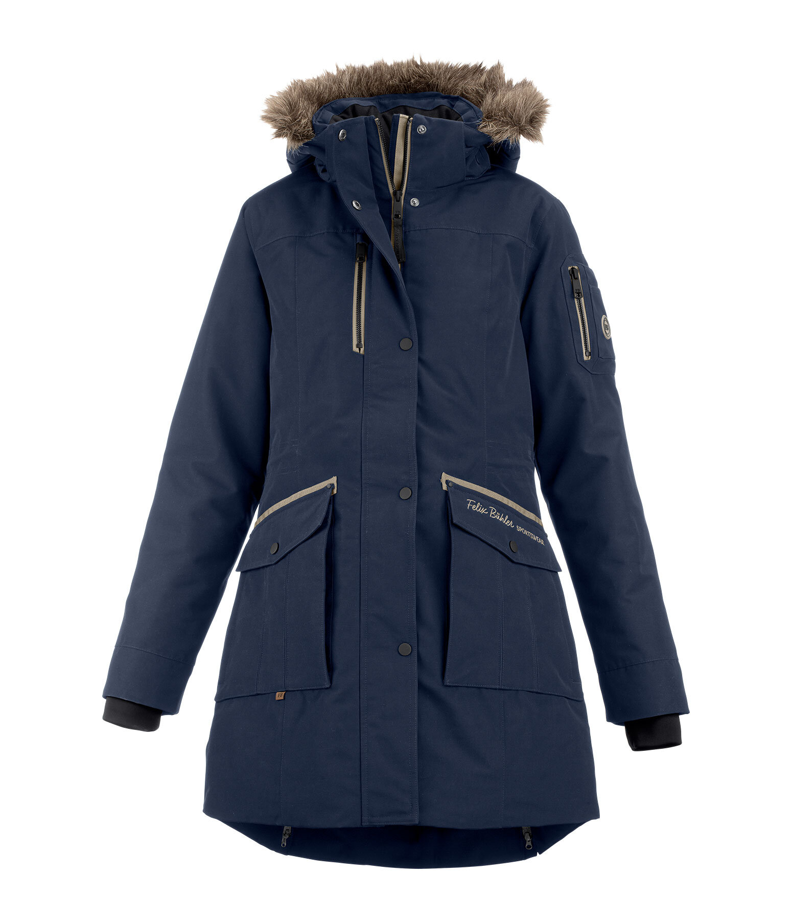 Hooded Functional Riding Parka Ulla