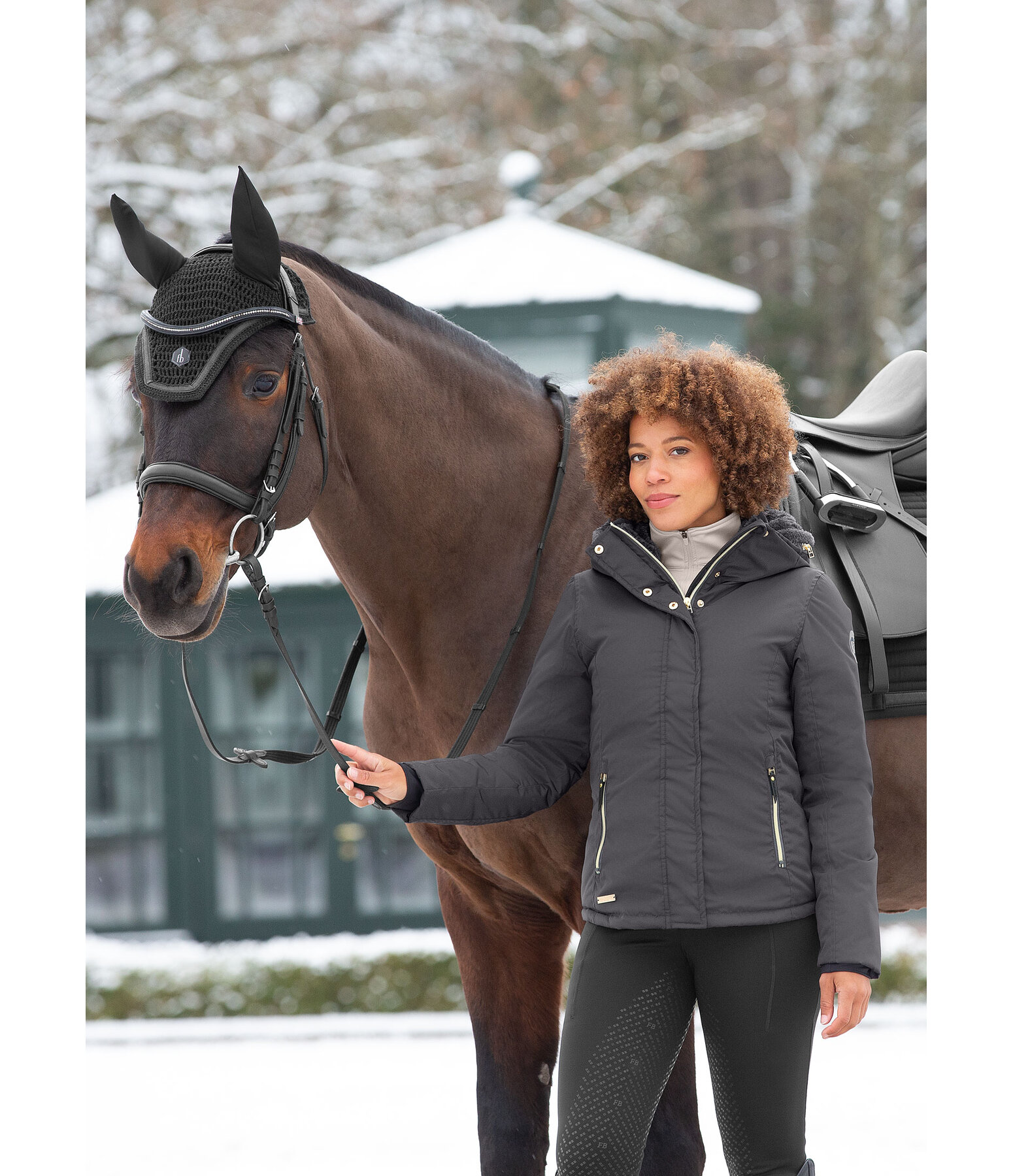 Hooded Riding Jacket Lotta