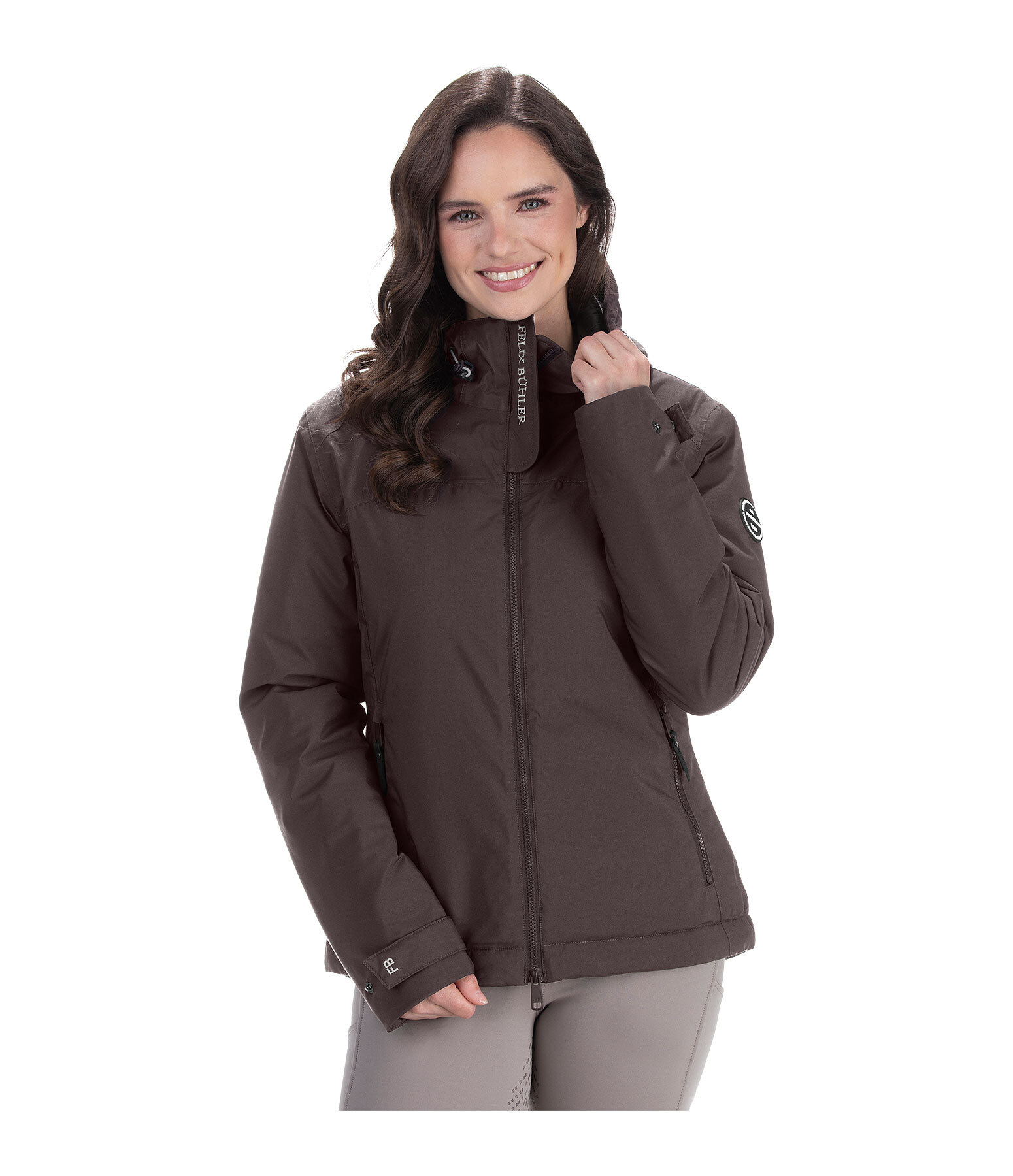 Functional Hooded Riding Jacket Emelie