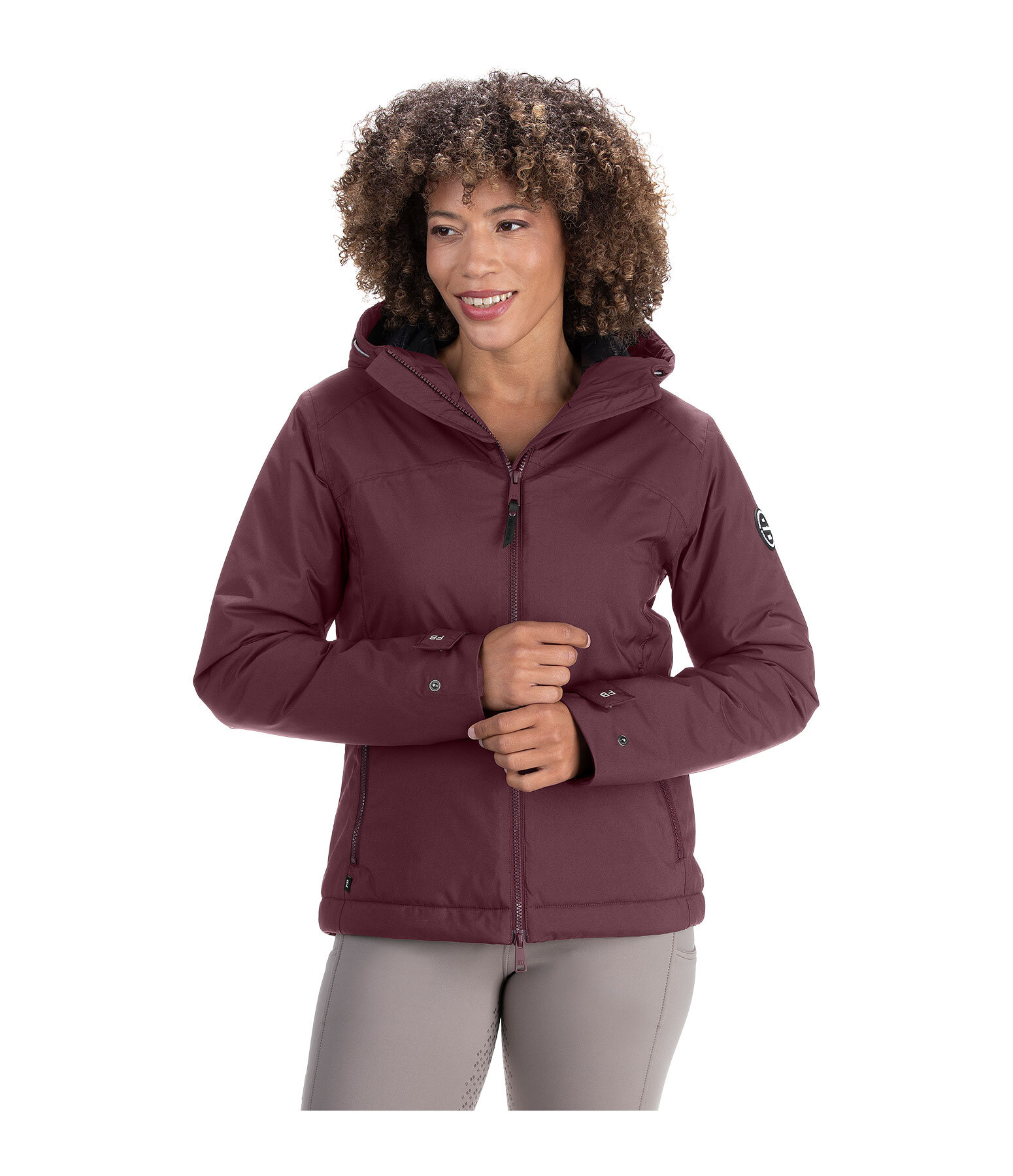 Functional Hooded Riding Jacket Emelie