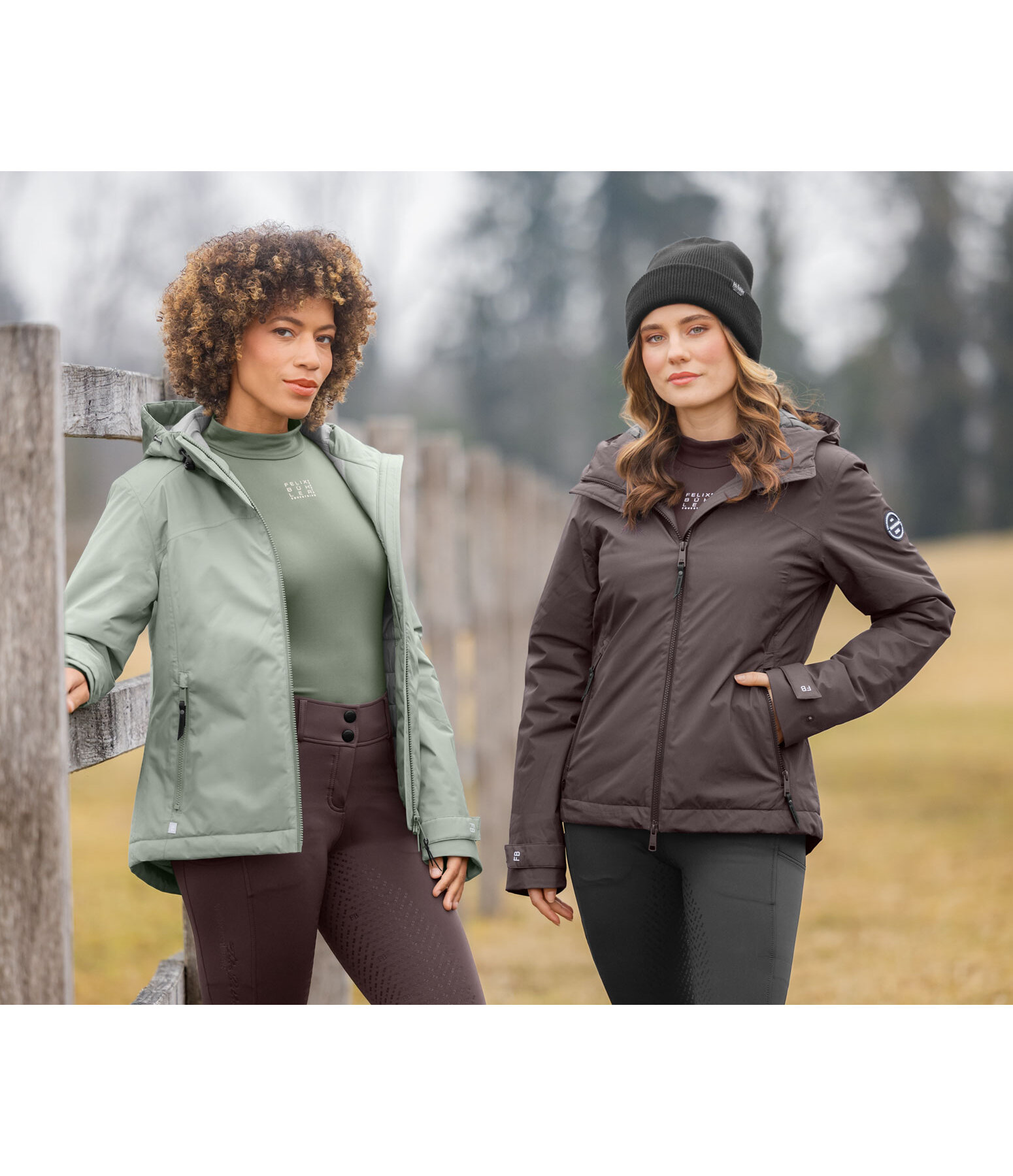 Functional Hooded Riding Jacket Emelie