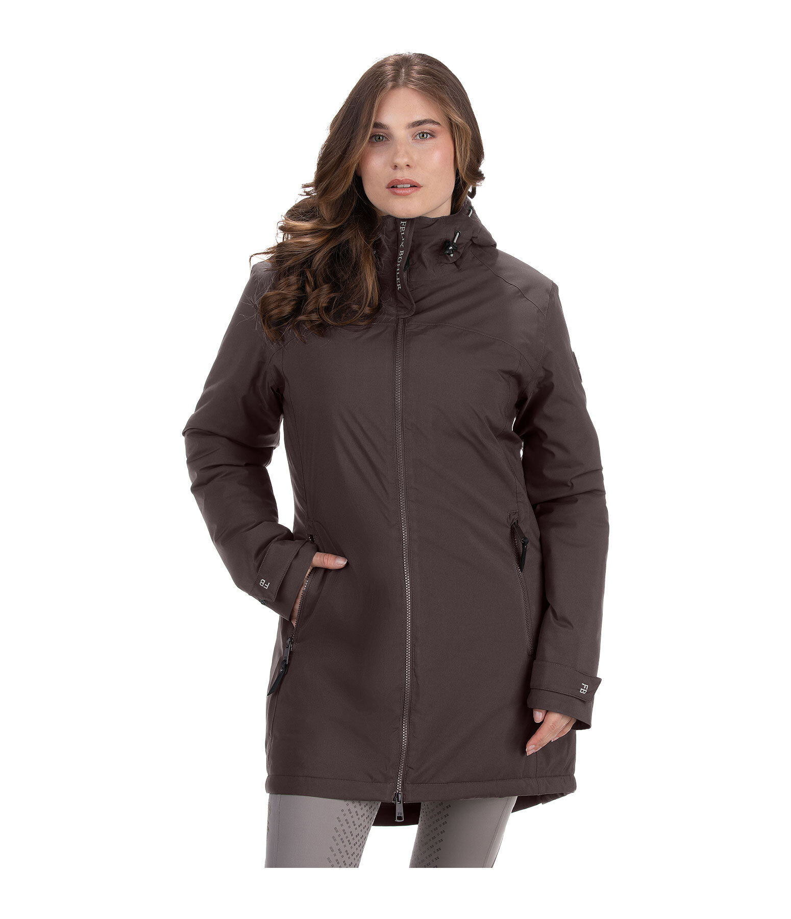 Functional Hooded Riding Coat Eliza II